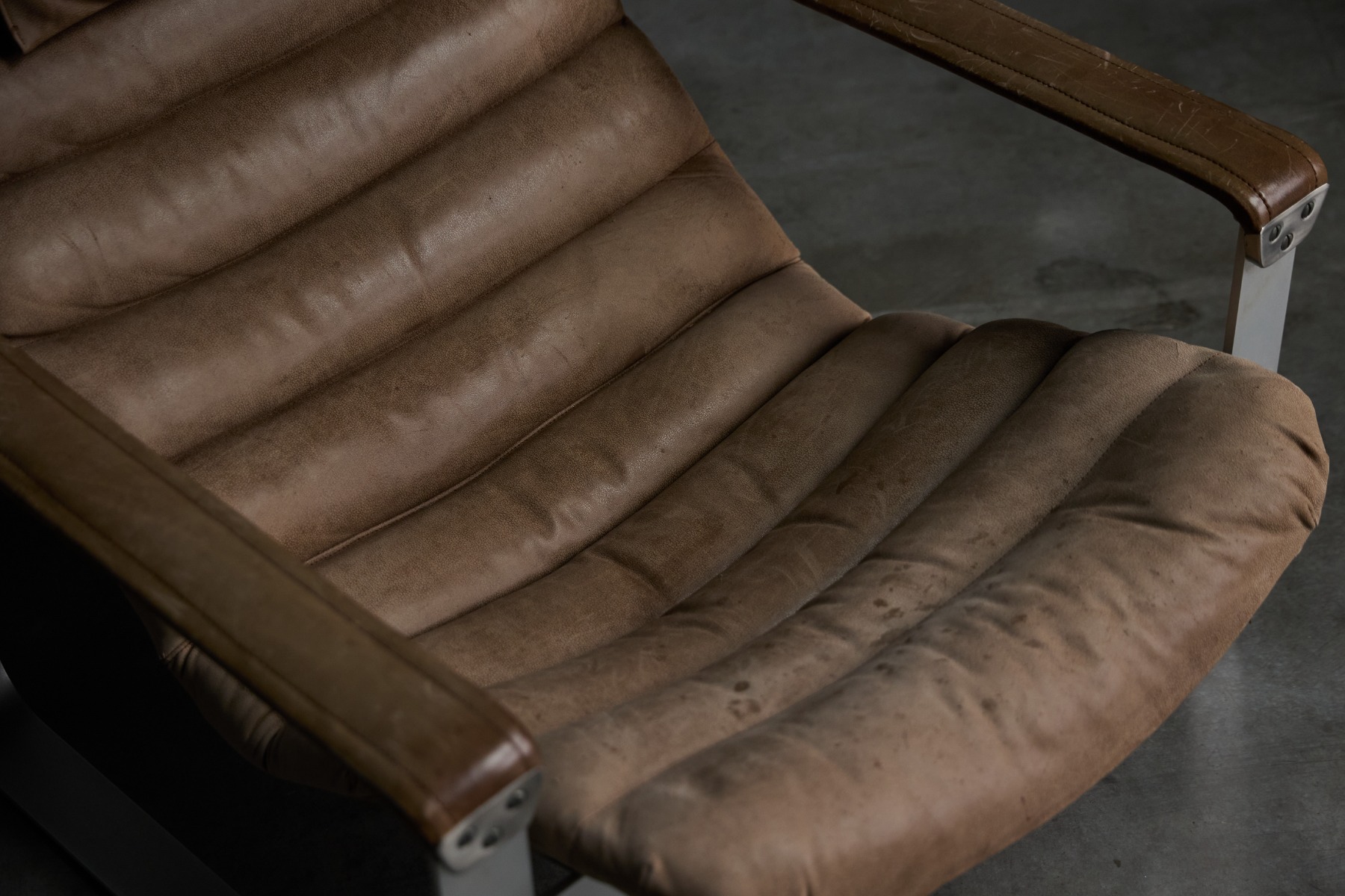 Pulkka Lounge Chair with Ottoman by Ilmari Lappalainen for Asko - 1960s