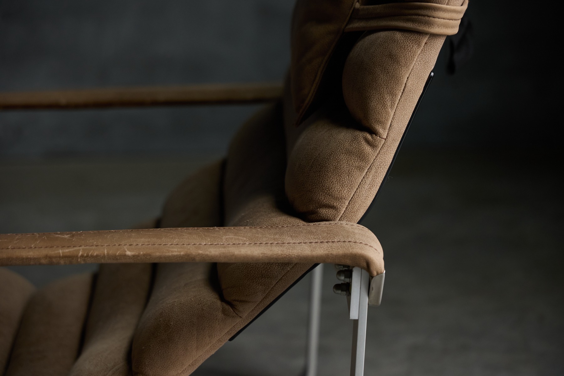 Pulkka Lounge Chair with Ottoman by Ilmari Lappalainen for Asko - 1960s