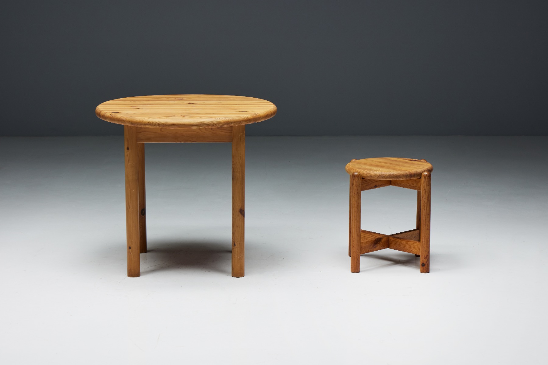 Pine Dining Set by Rainer Daumiller - 1970s