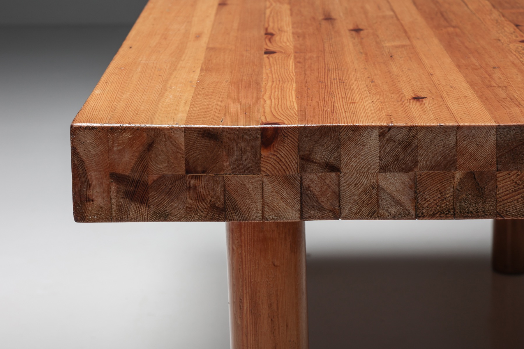 Rainer Daumiller Pine Dining Table - 1970's