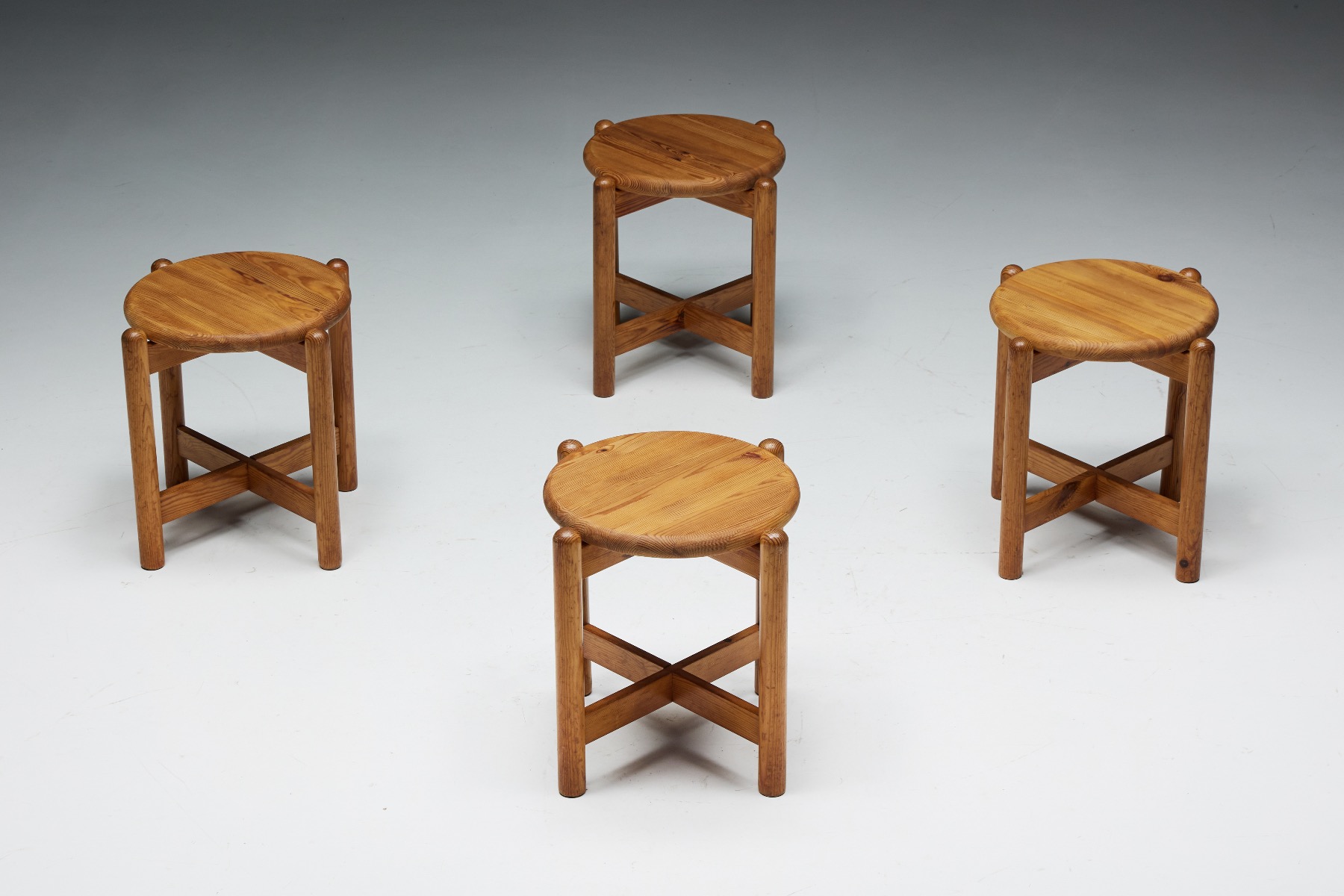 Pine Dining Set by Rainer Daumiller - 1970s