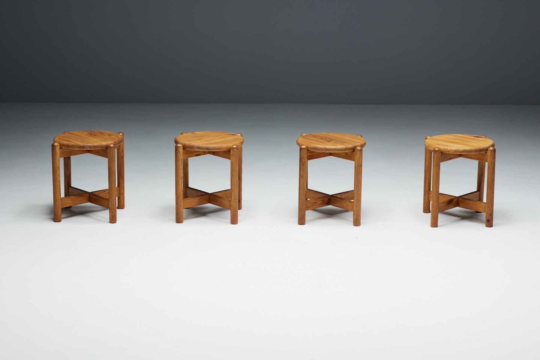 Pine Dining Set by Rainer Daumiller - 1970s