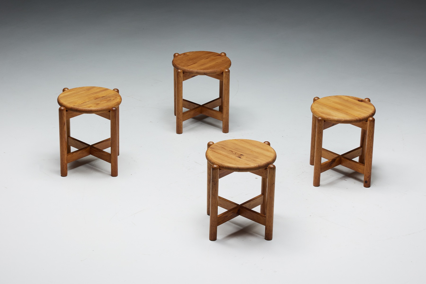 Pine Dining Set by Rainer Daumiller - 1970s