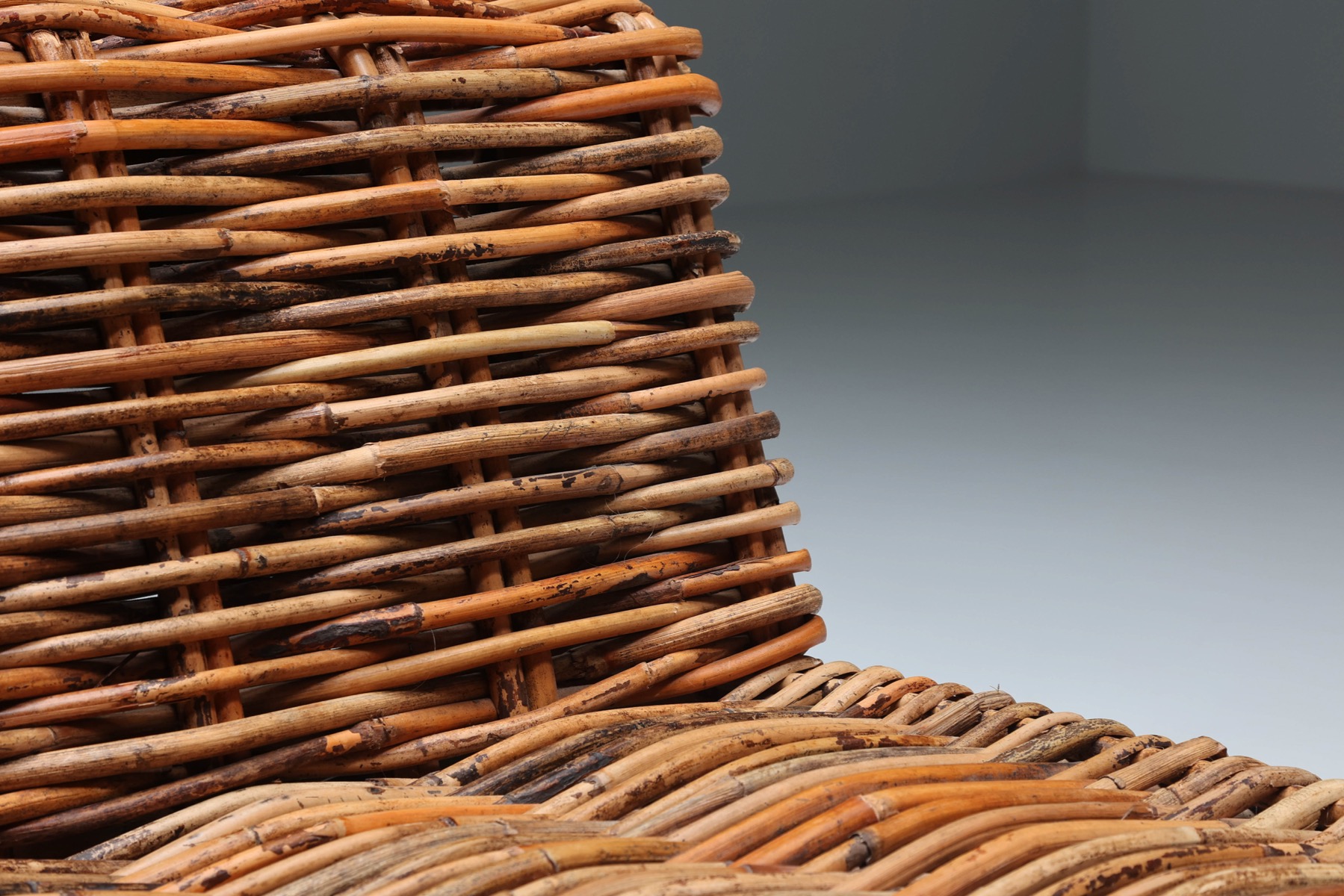 Rattan Day Bed, Chaise Longues - 1960's