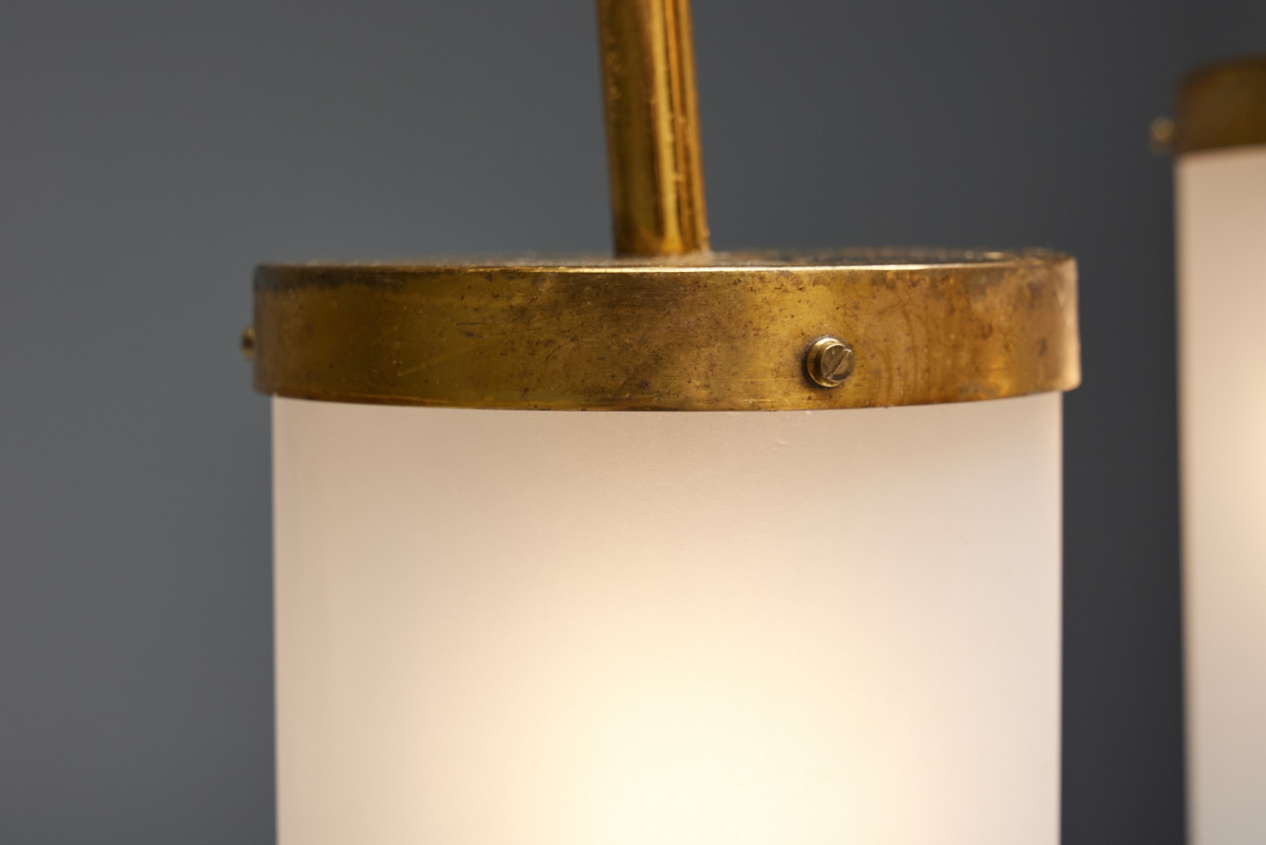 Regency Brass Chandelier - 1970s