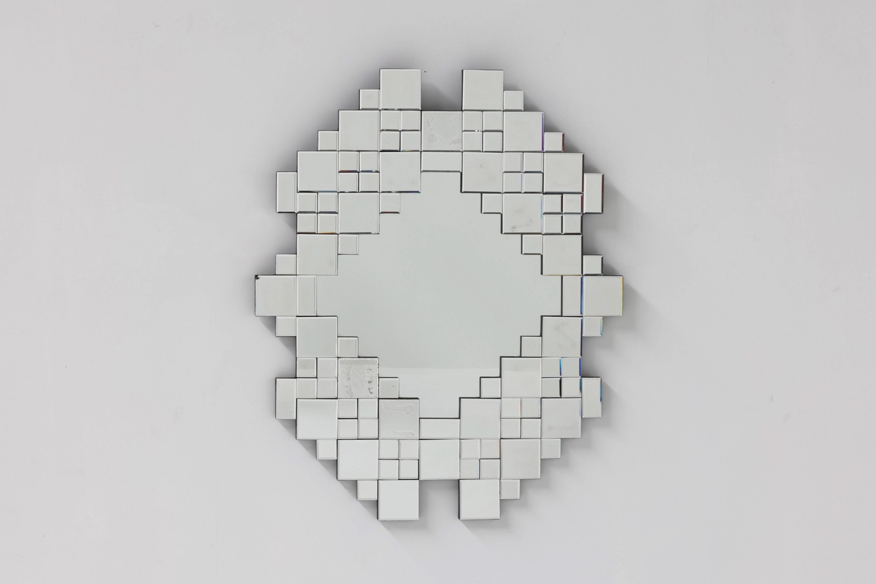  Square Fragmented Wall Mirror - 1940's