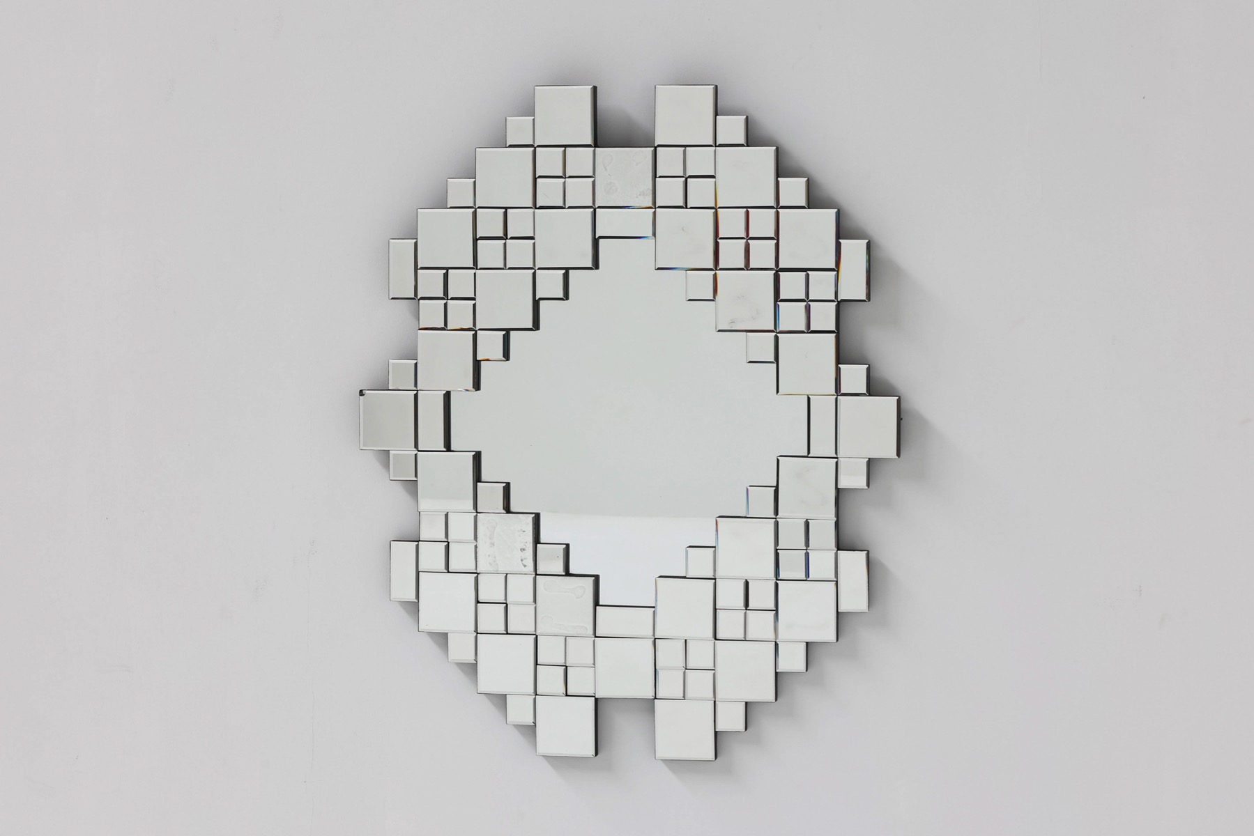  Square Fragmented Wall Mirror - 1940's