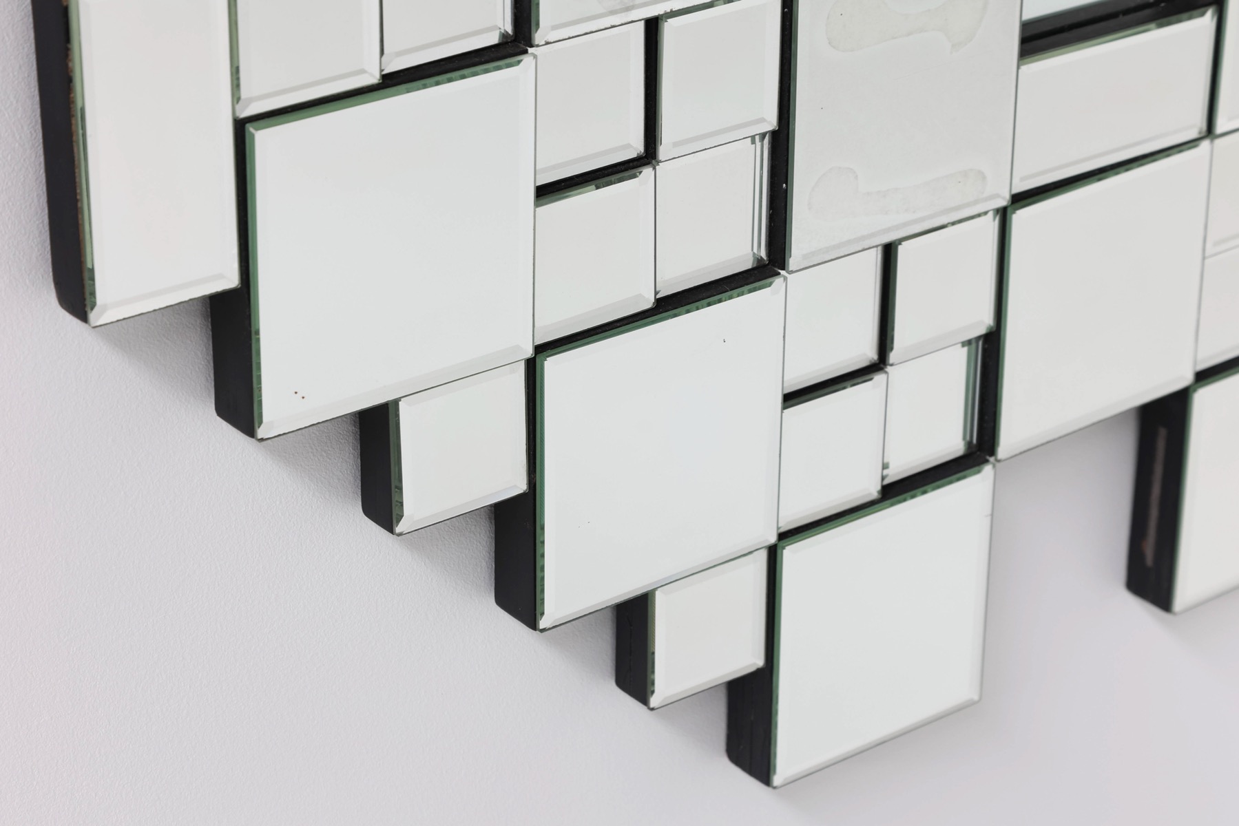  Square Fragmented Wall Mirror - 1940's