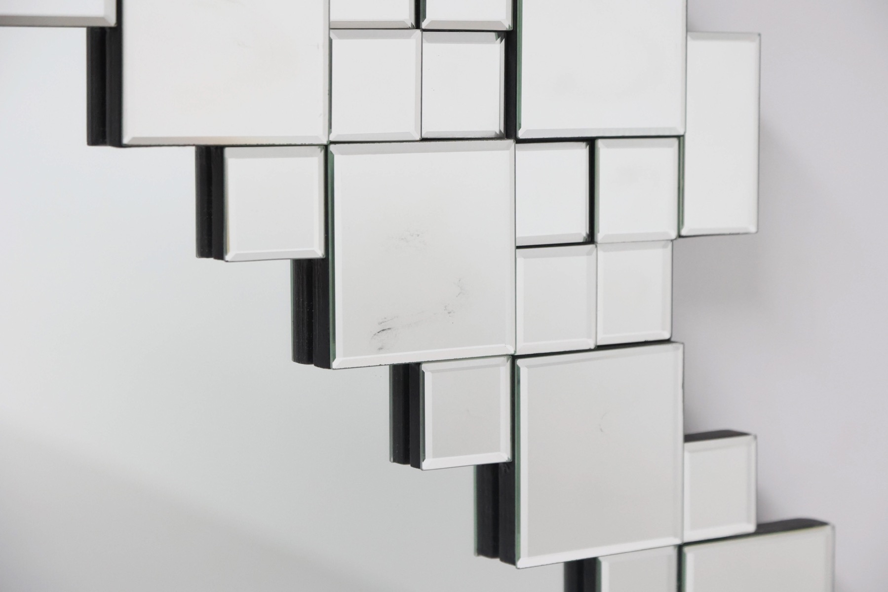  Square Fragmented Wall Mirror - 1940's