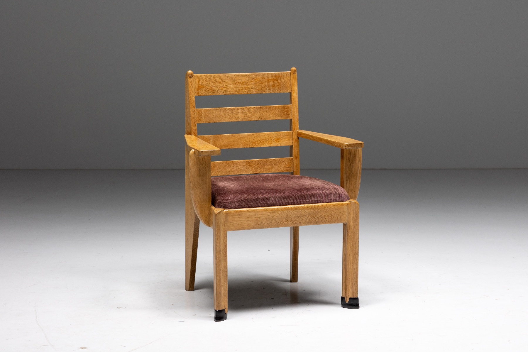 Dutch Rationalist Armchairs in Oak - 1920s