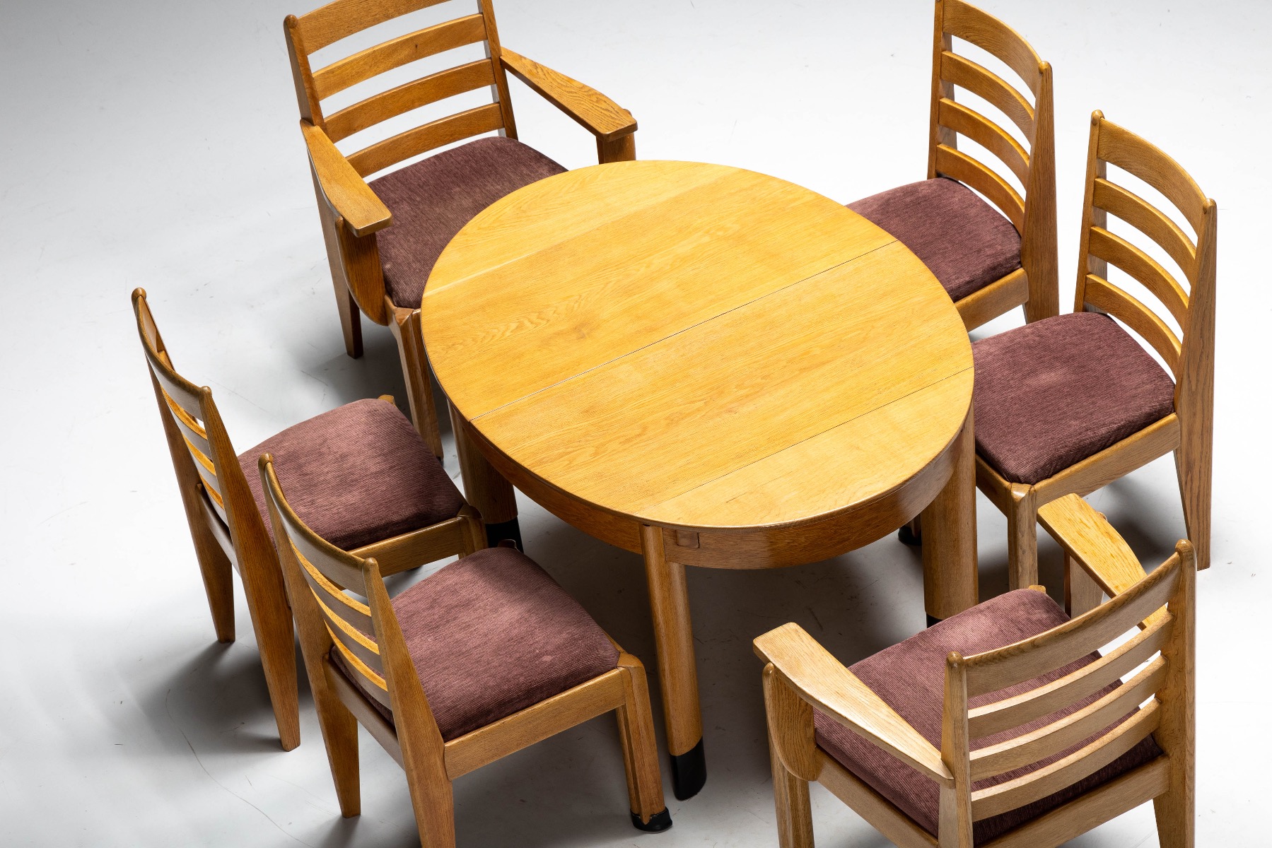 Dutch Rationalist Armchairs in Oak - 1920s