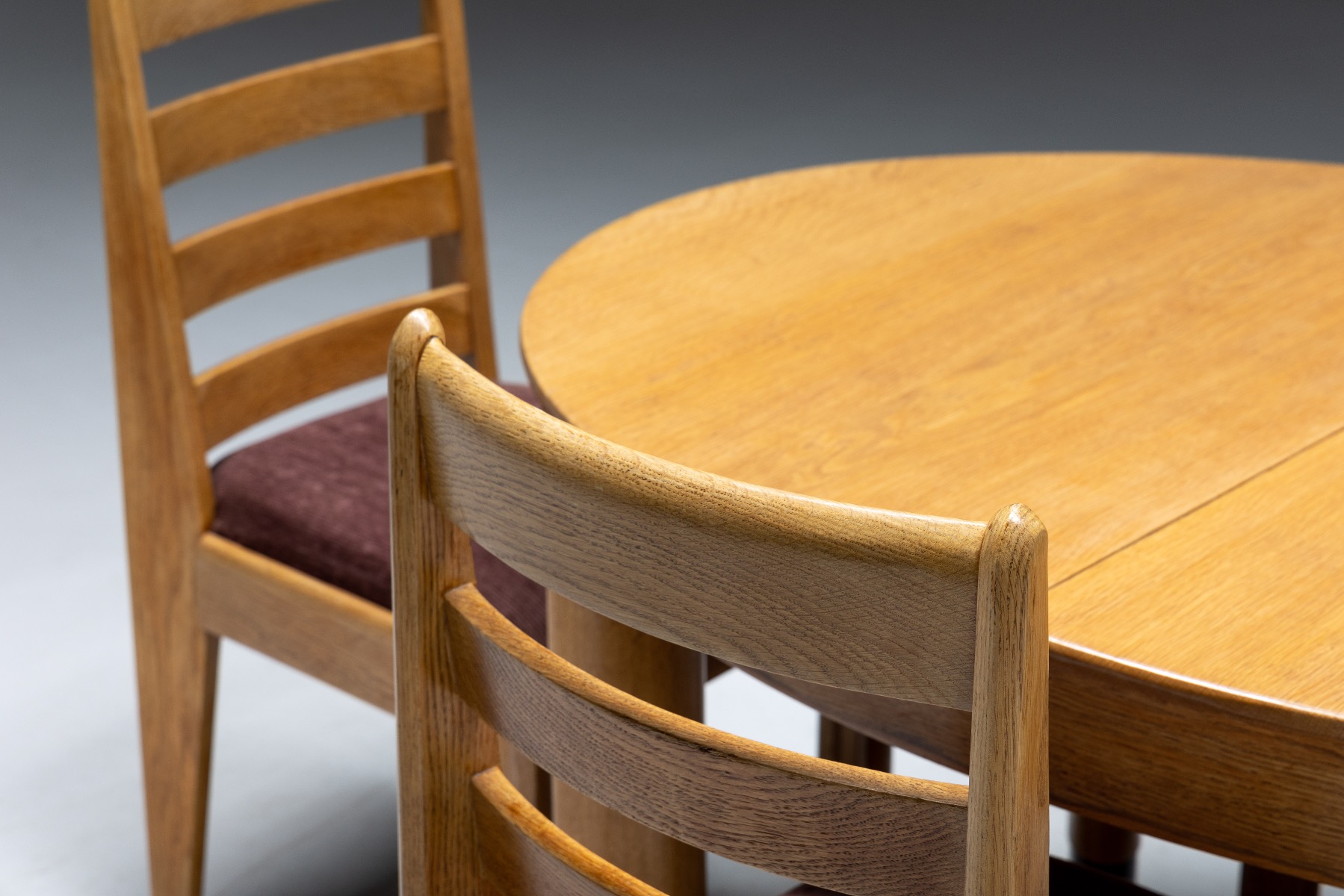 Rationalist Dining Room Set in Oak, Holland - 1920's