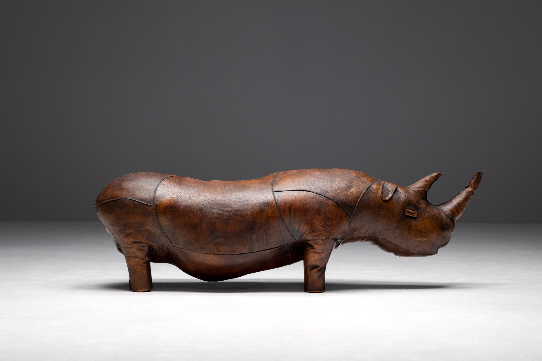 Rhino Footstool by Dimitri Omersa - 1950s