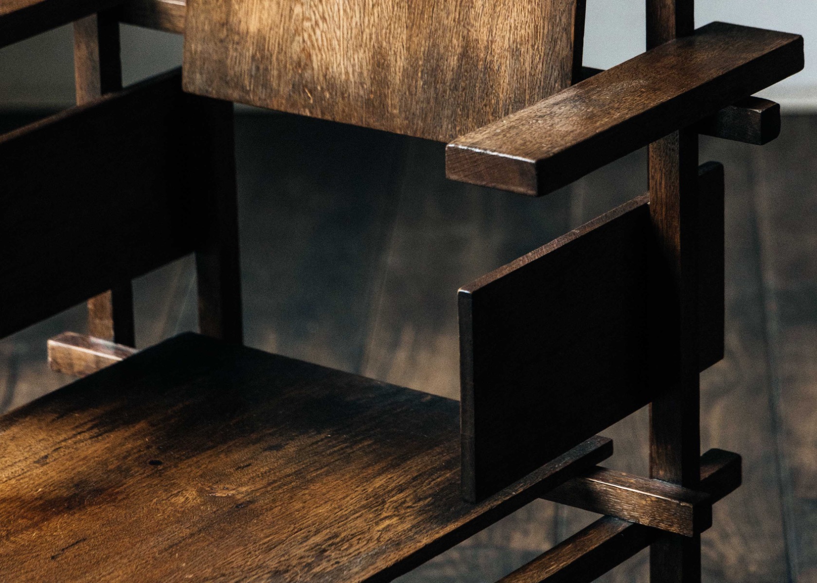 High Chair, Attributed to Gerrit Rietveld, Netherlands - design ca. 1920