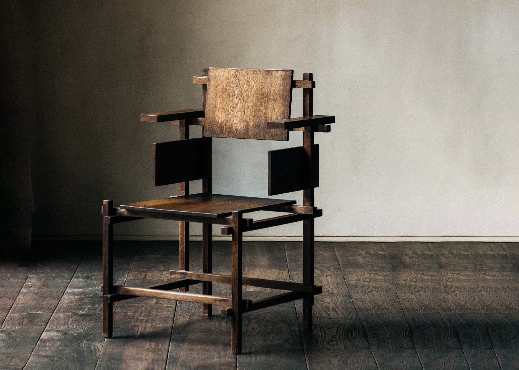 High Chair, Attributed to Gerrit Rietveld, Netherlands - design ca. 1920