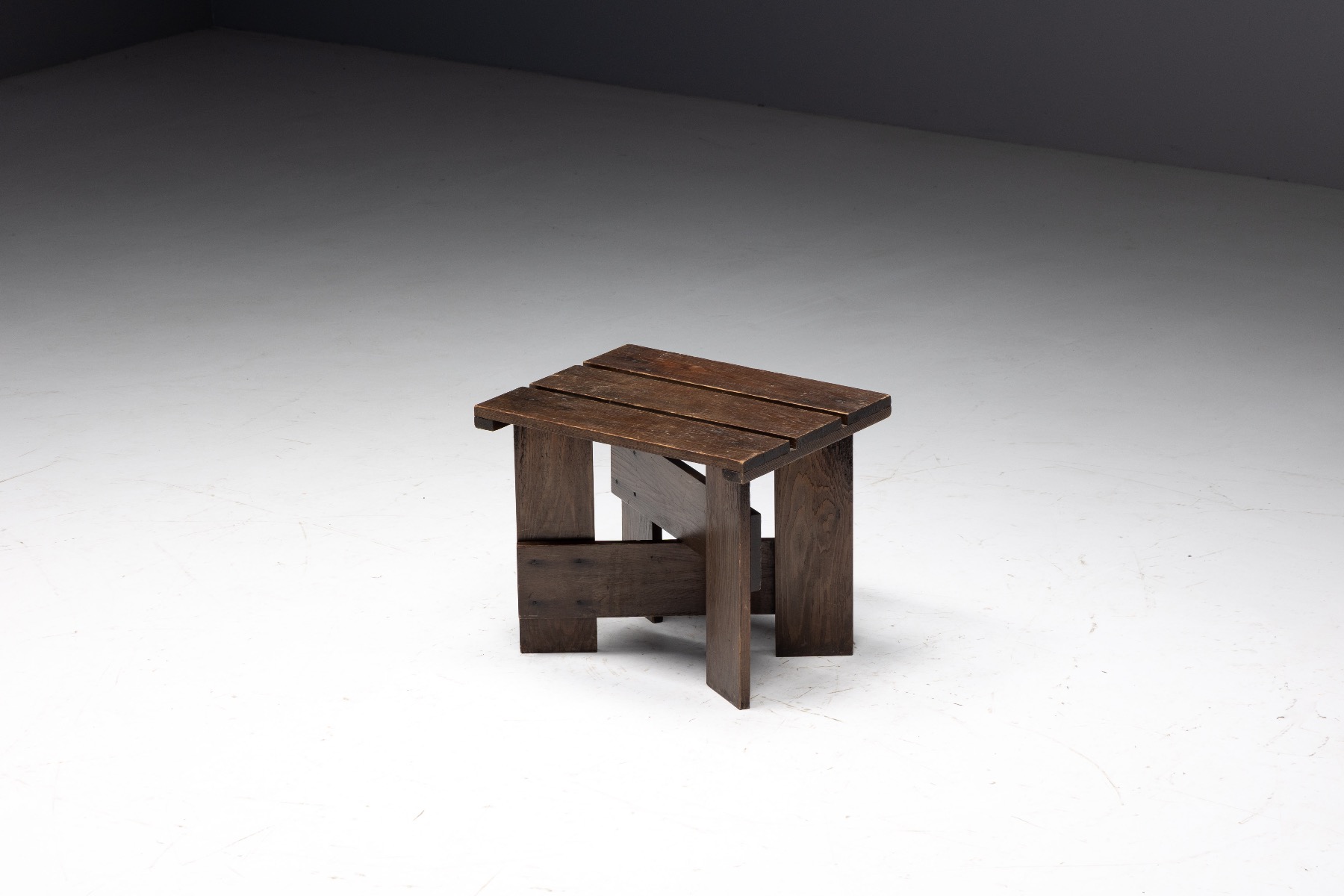 Crate Side Table by Gerrit Rietveld - 1930s