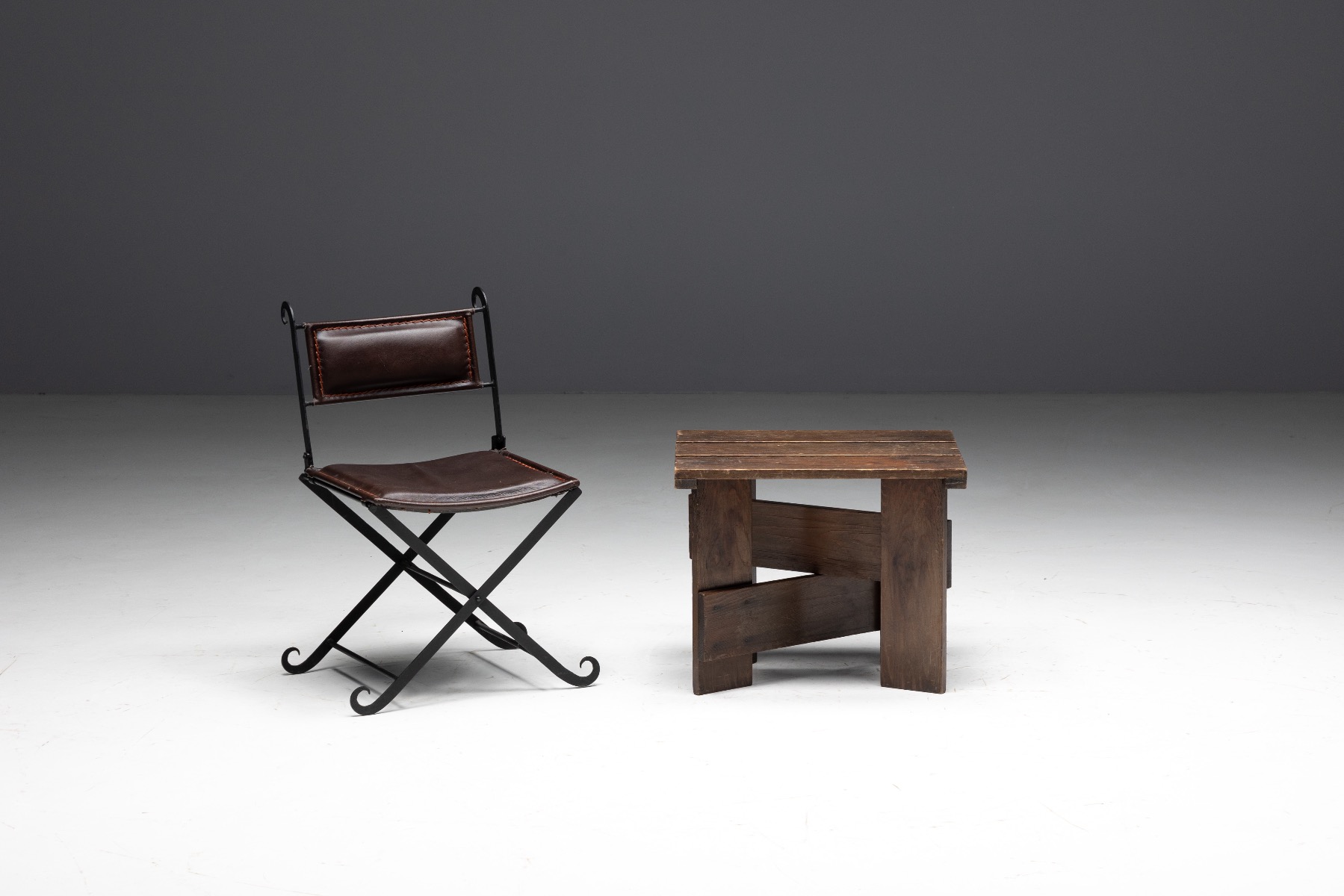Crate Side Table by Gerrit Rietveld - 1930s