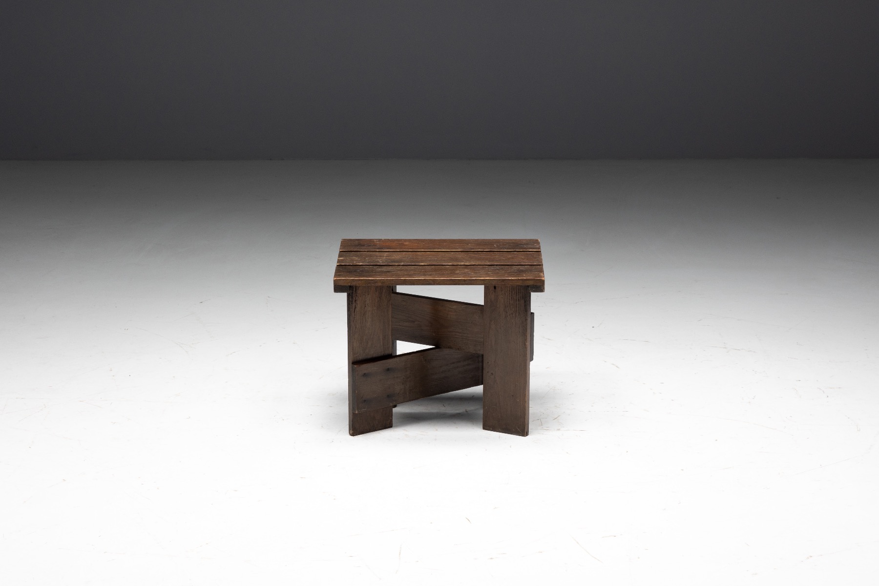 Crate Side Table by Gerrit Rietveld - 1930s