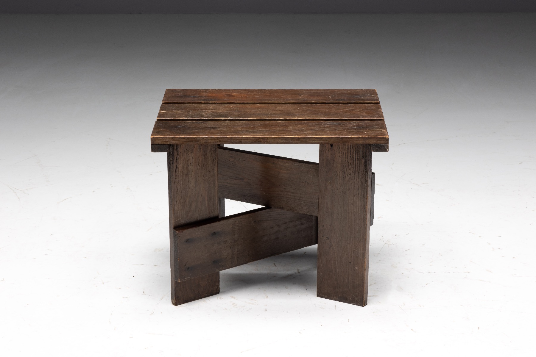 Crate Side Table by Gerrit Rietveld - 1930s