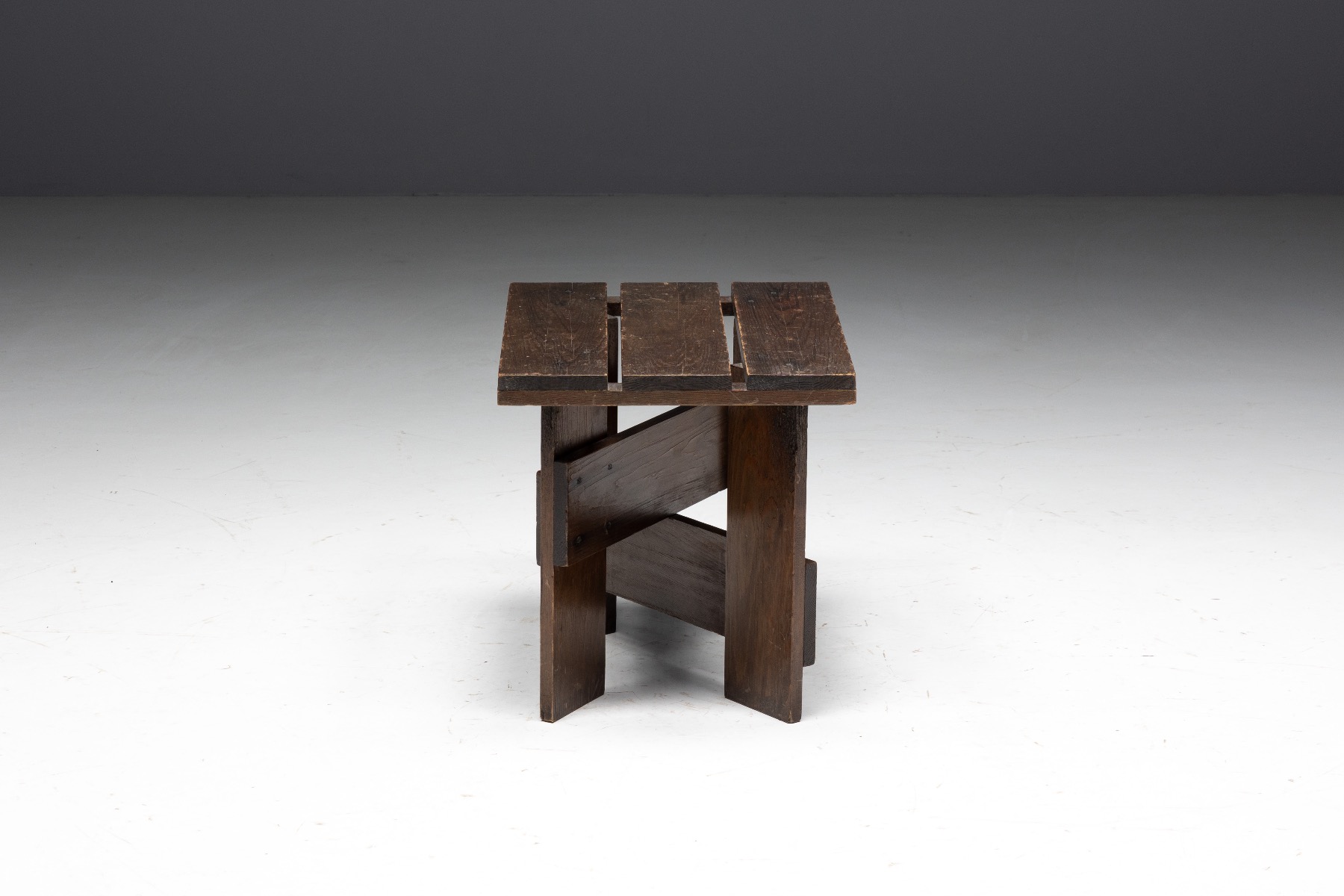 Crate Side Table by Gerrit Rietveld - 1930s