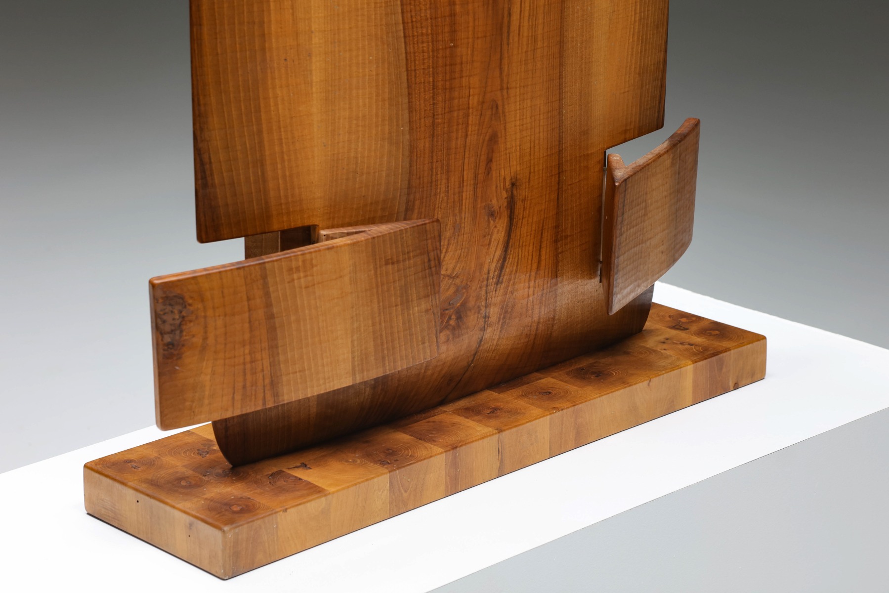 Rivadossi Giuseppe Adjustable Wooden Sculpture - 1974