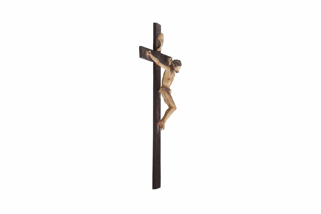 Crucified Sculpture Of The Saviour Jesus Christ - 1960s