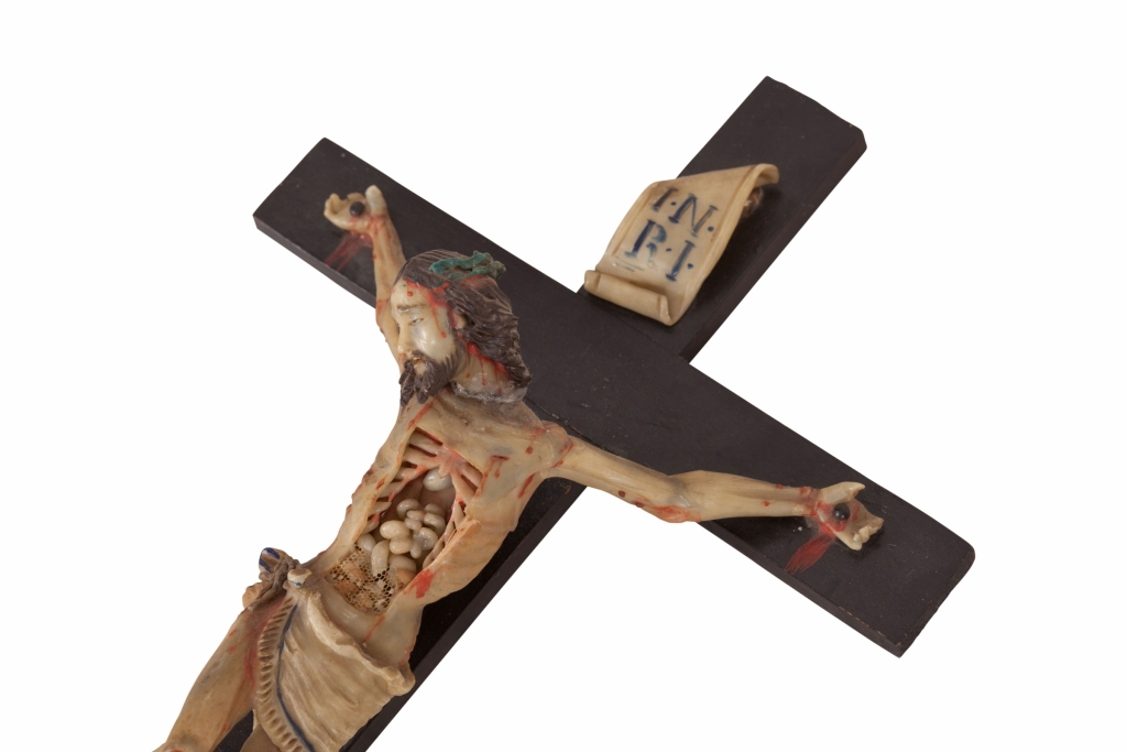 Crucified Sculpture Of The Saviour Jesus Christ - 1960s