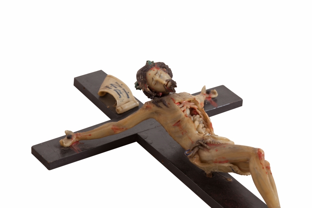 Crucified Sculpture Of The Saviour Jesus Christ - 1960s