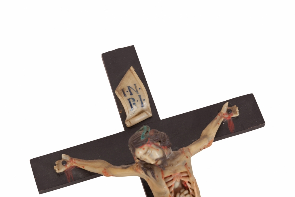 Crucified Sculpture Of The Saviour Jesus Christ - 1960s