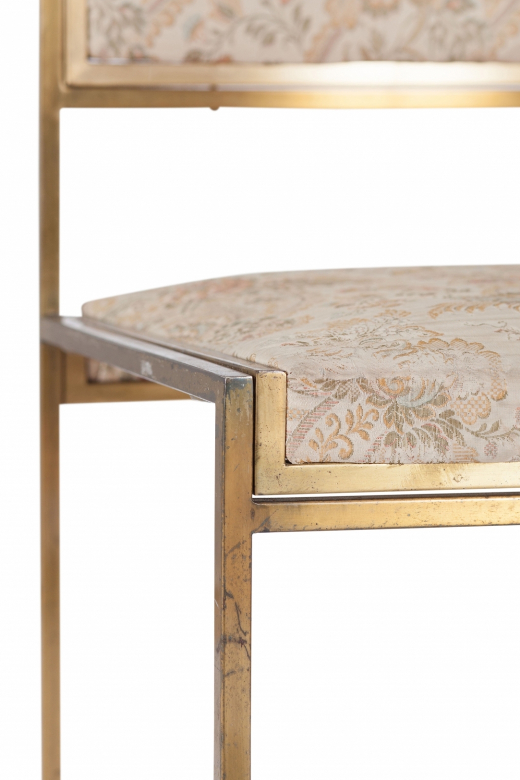 Brass Dining Chairs, Willy Rizzo - 1970s