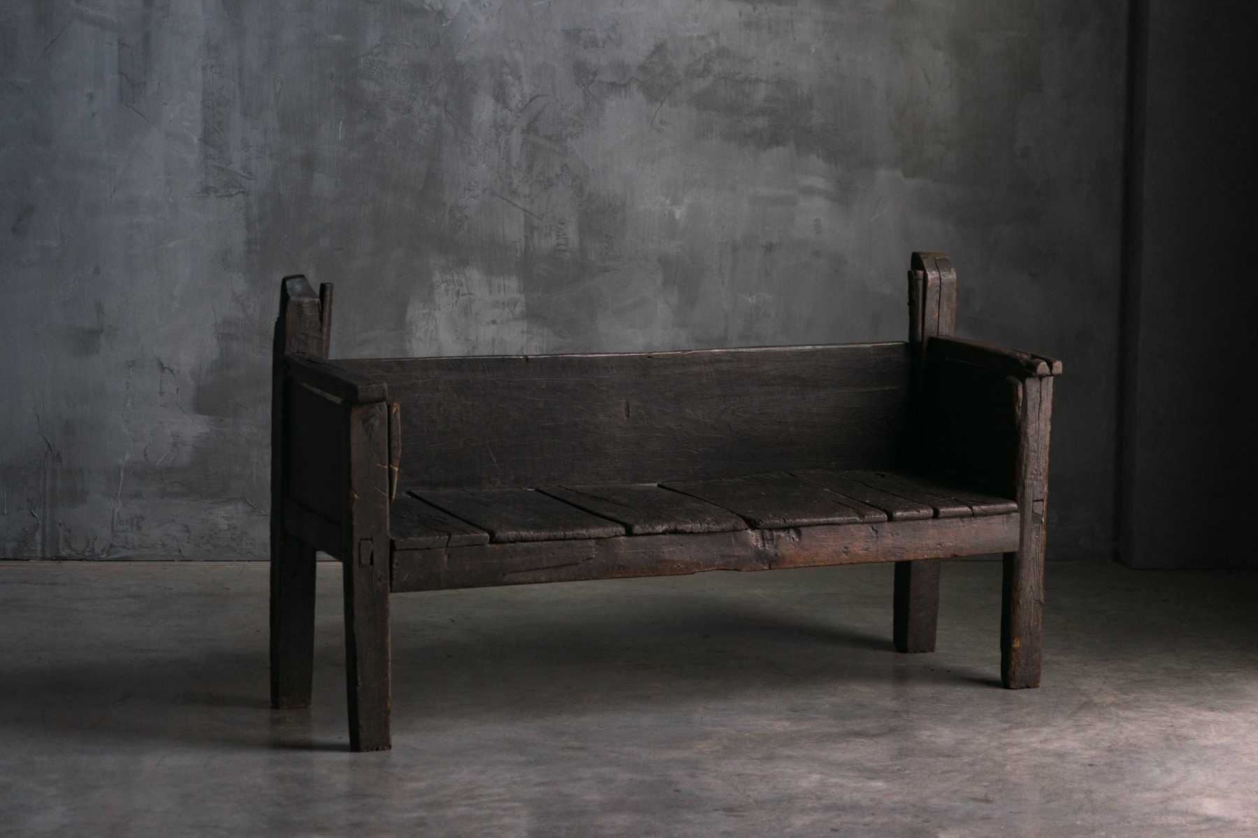 Robust Wabi Sabi Bench - 19th Century
