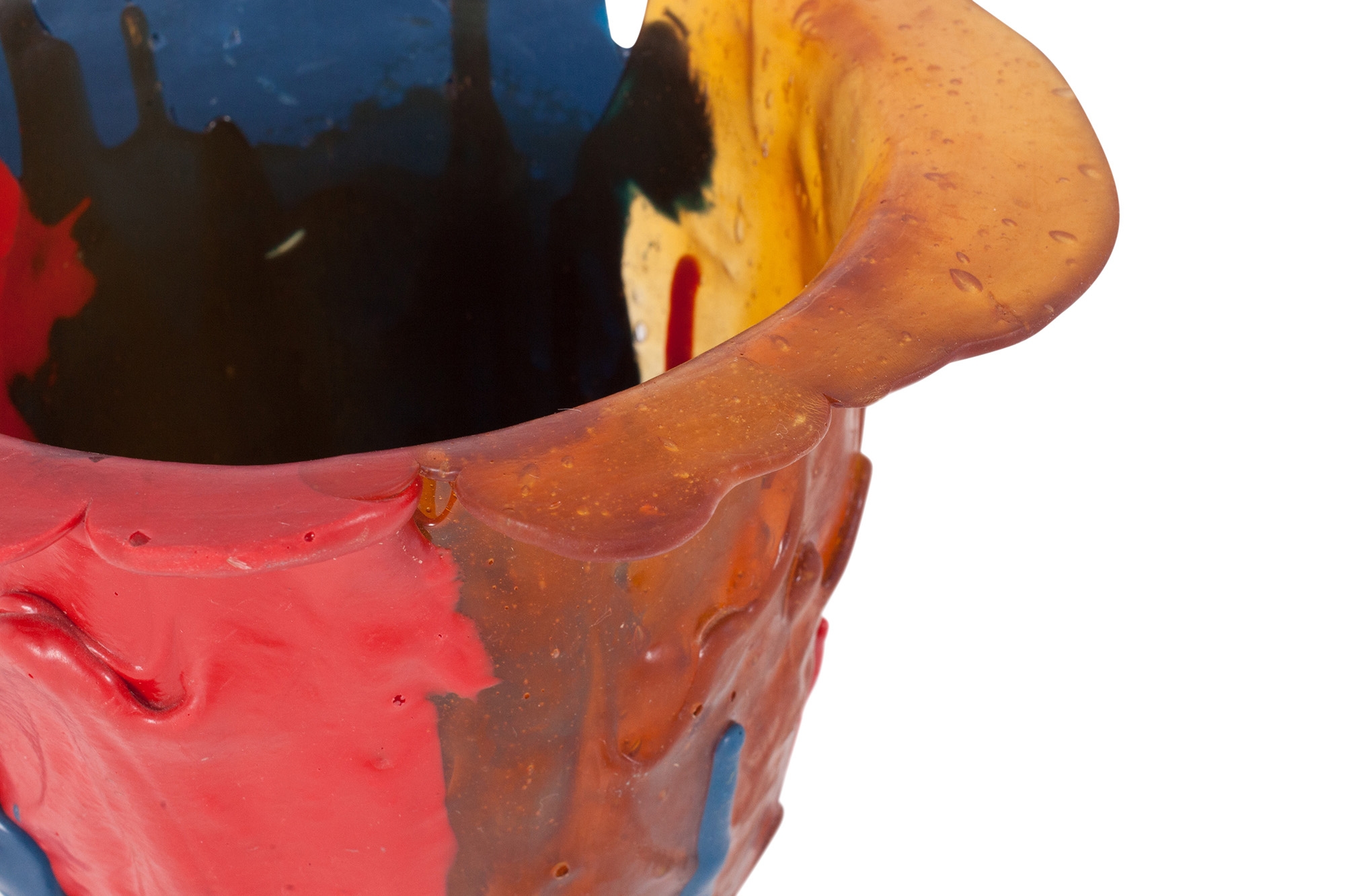 Gaetano Pesce Colorful Resin Vase - 1996