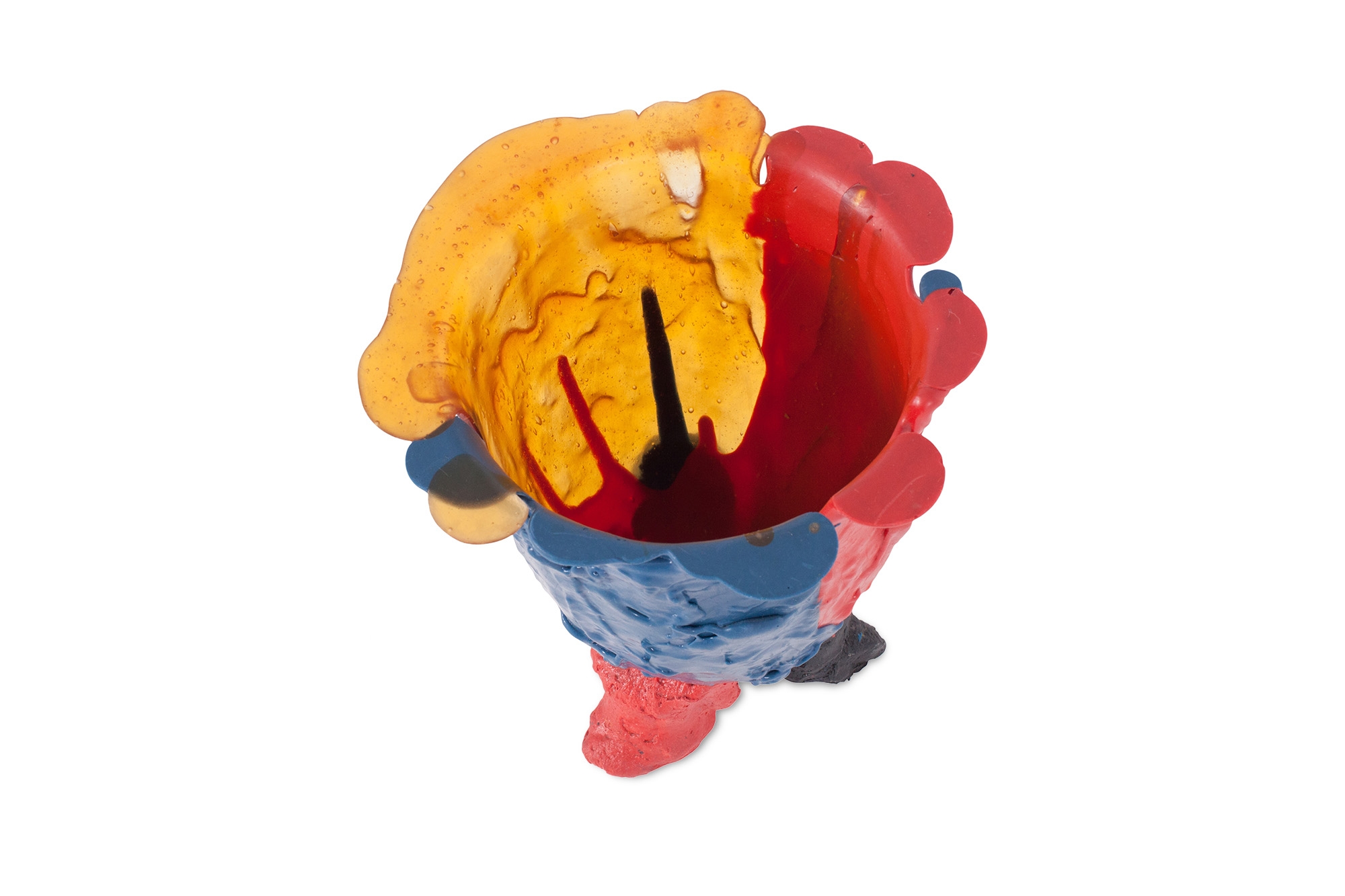 Gaetano Pesce Colorful Resin Vase - 1996