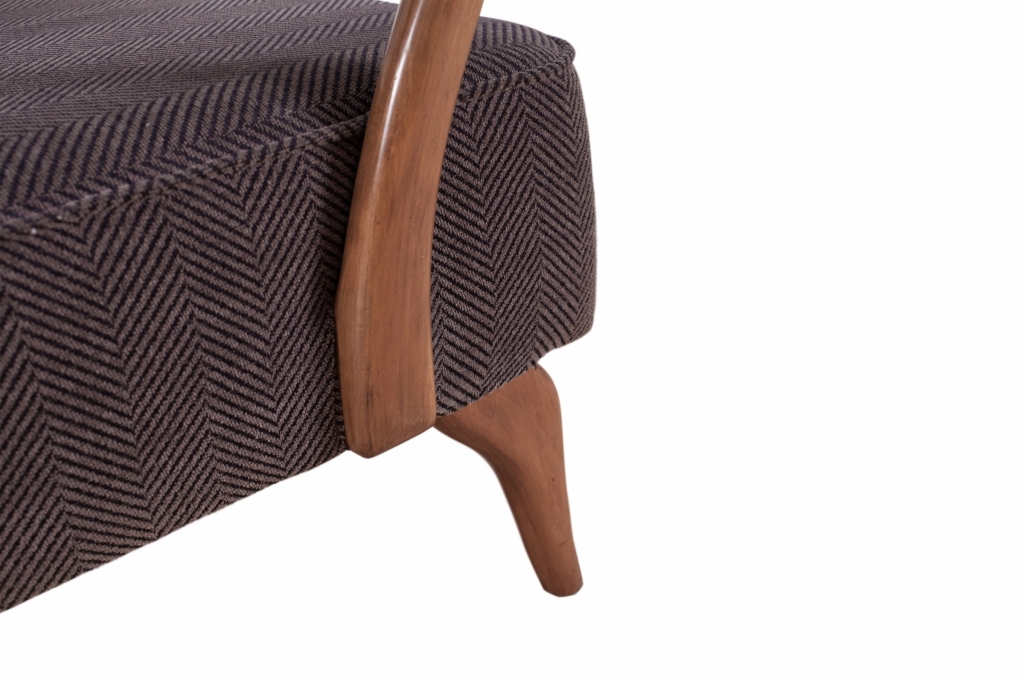 Scandinavian Organic Shaped Easy Chairs - 1950s