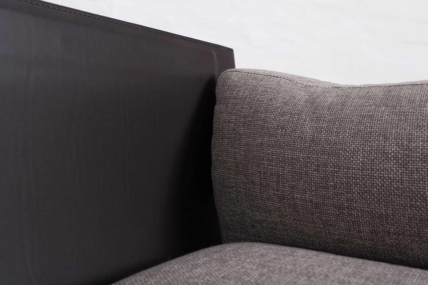 Leather Cassina 3 Seater Sofa, Rodolfo Dordoni - 2000s