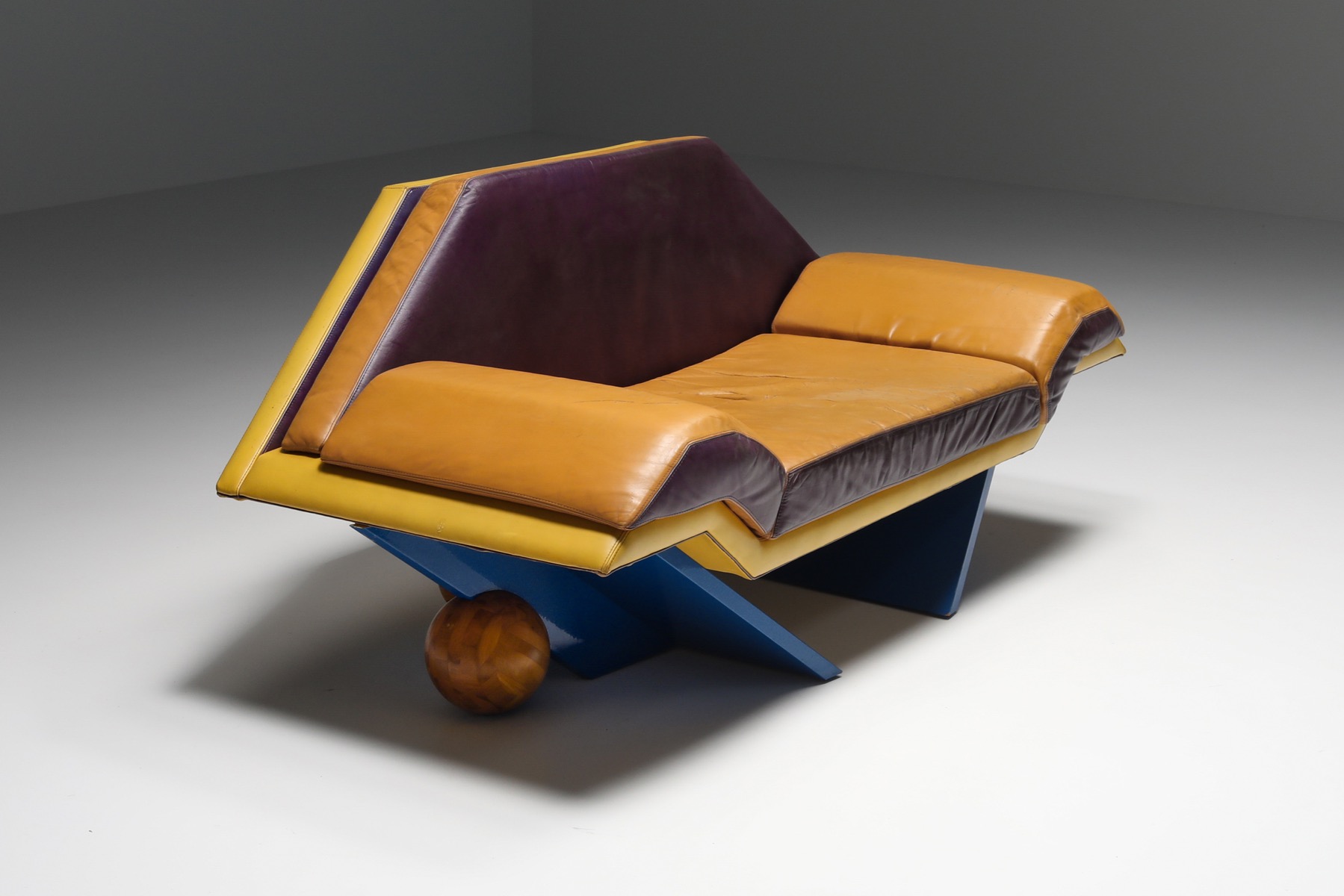 Rosenthal Memphis Club Chair - 1980s