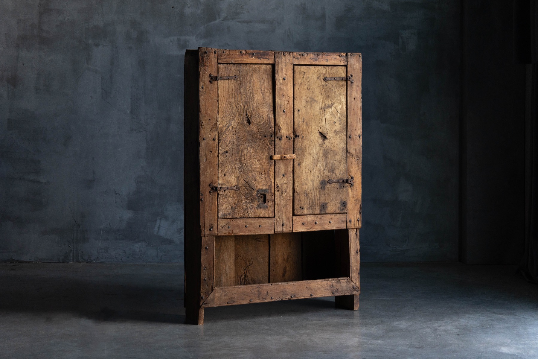 Rustic Alpine Cabinet - 19th Century