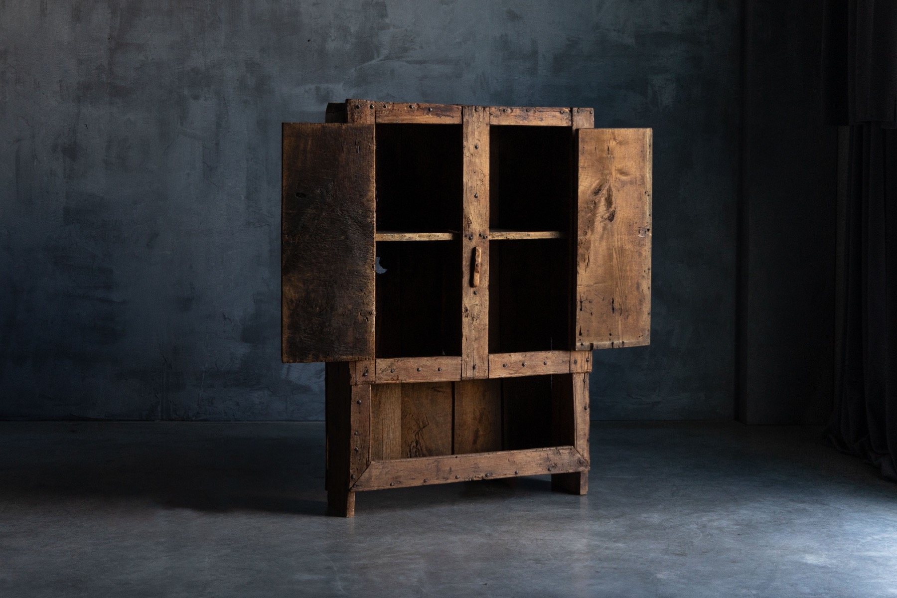 Rustic Alpine Cabinet - 19th Century