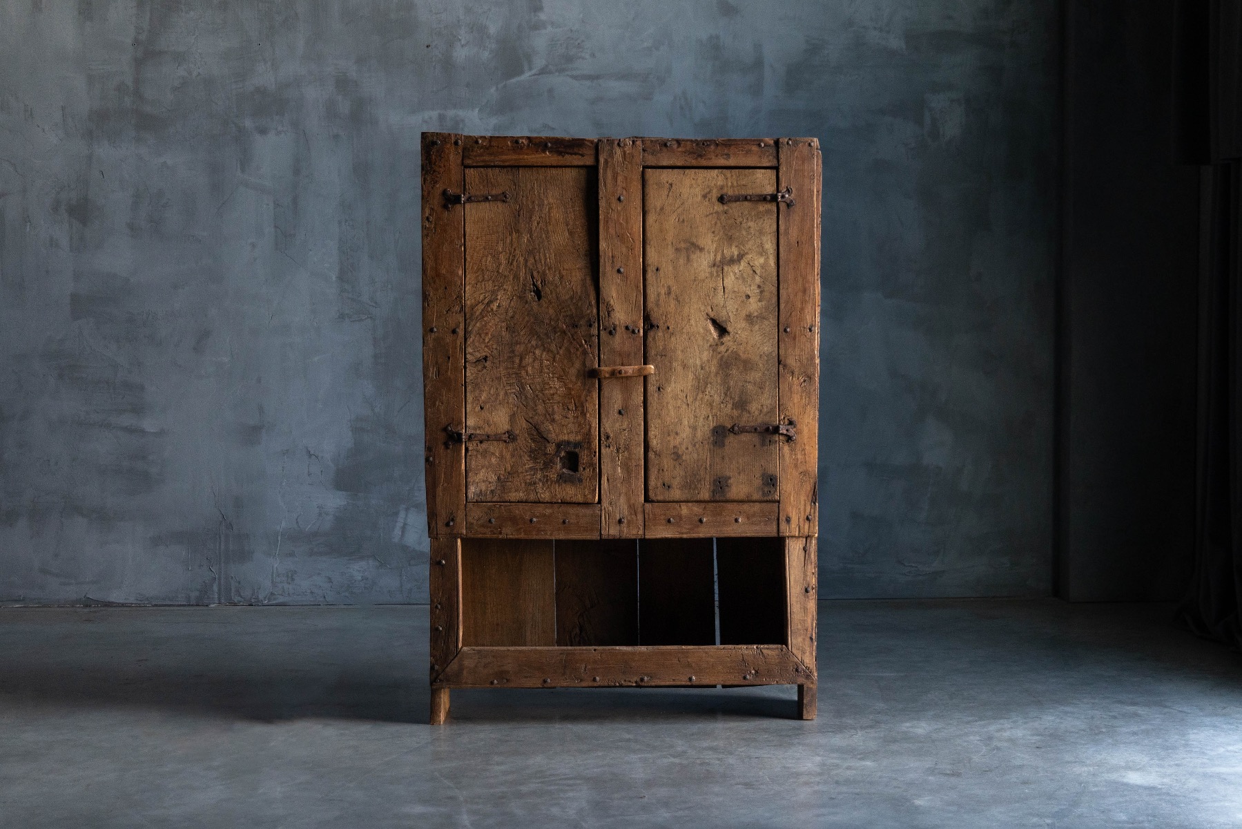 Rustic Alpine Cabinet - 19th Century