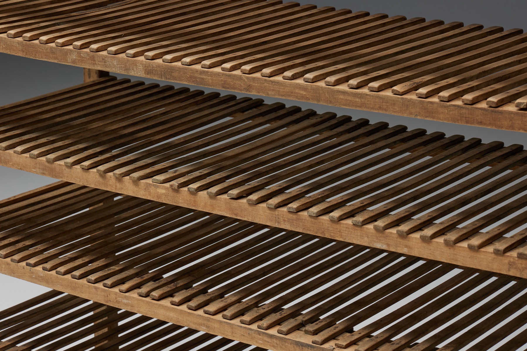 Rustic Art Populaire Bakery Rack - 19th Century
