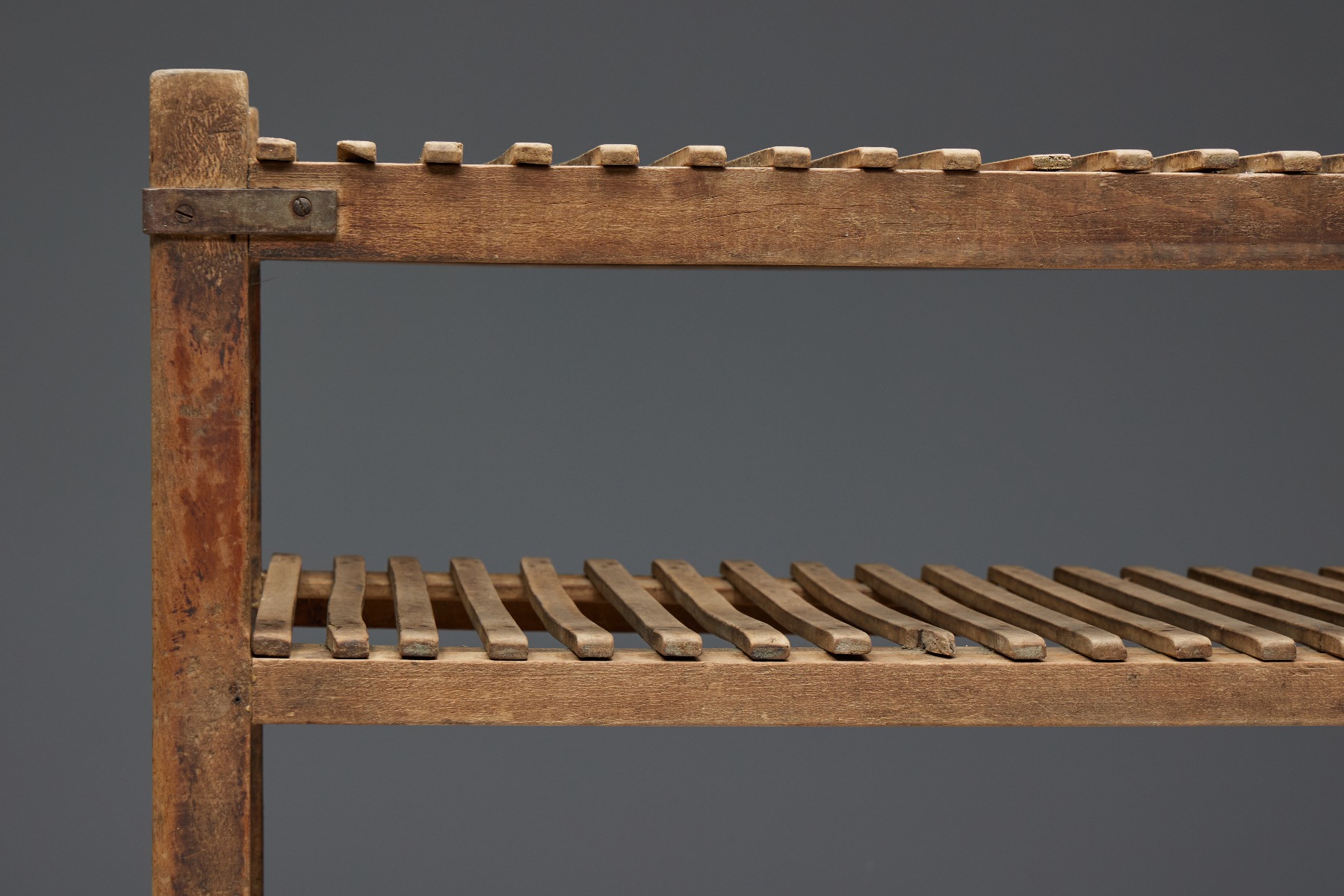 Rustic Art Populaire Bakery Rack - 19th Century