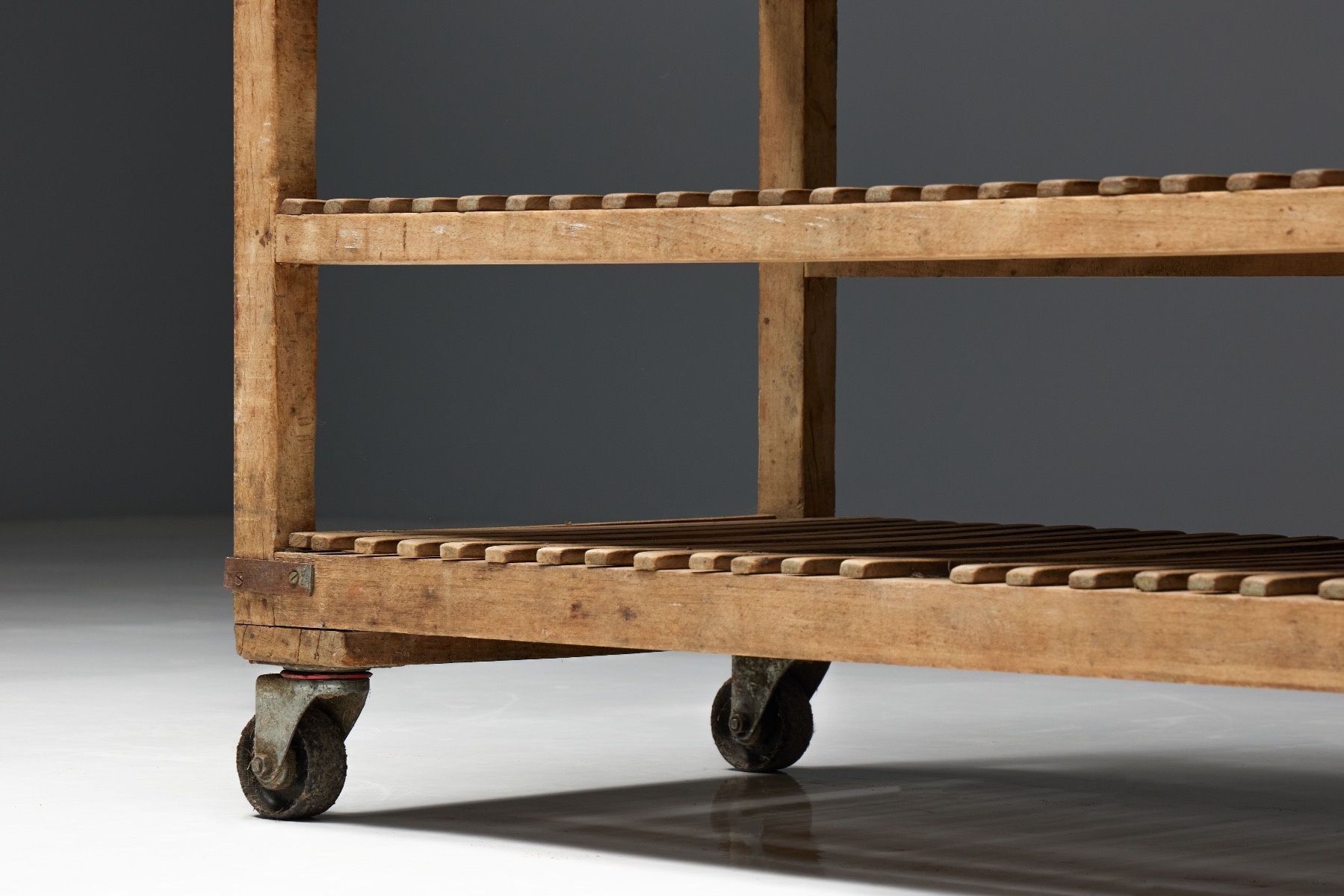 Rustic Art Populaire Bakery Rack - 19th Century
