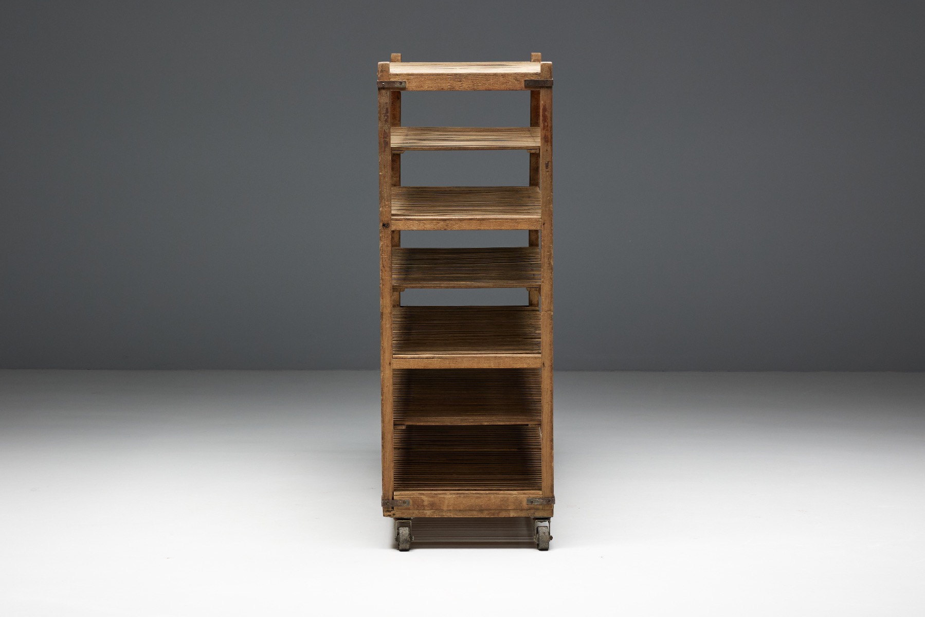 Rustic Art Populaire Bakery Rack - 19th Century