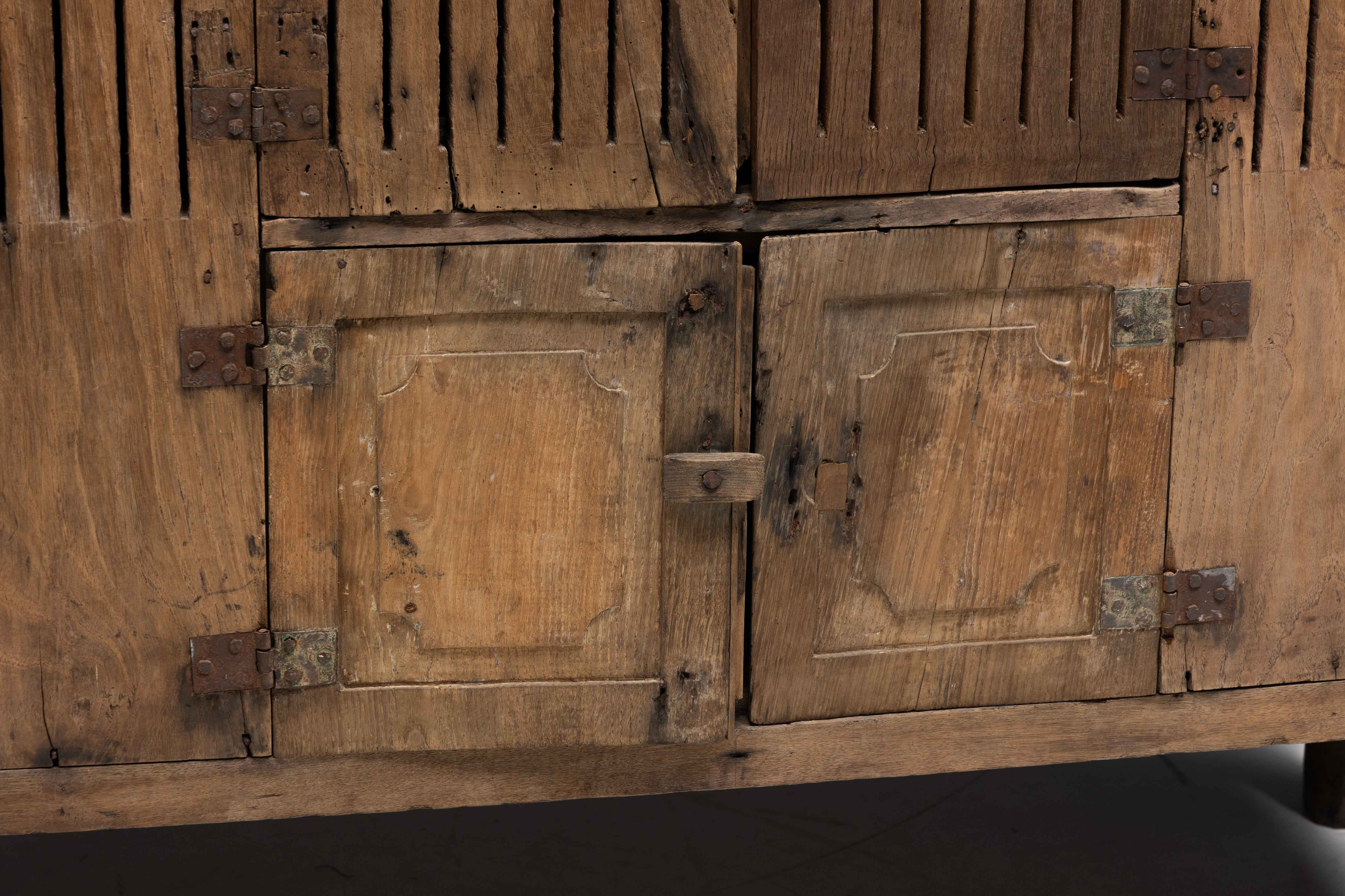 Rustic Art Populaire Garde-Manger, France - 19th Century