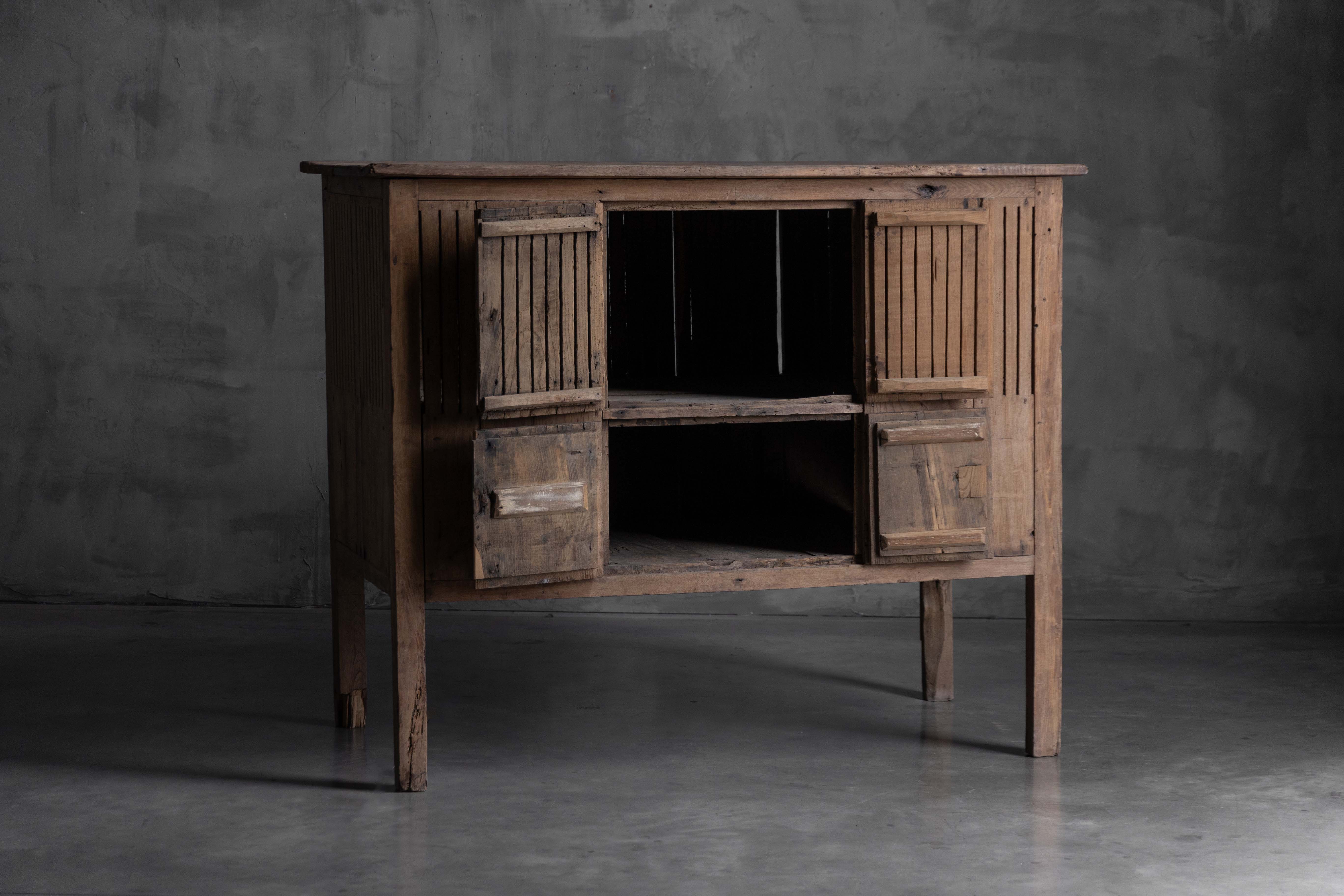 Rustic Art Populaire Garde-Manger, France - 19th Century