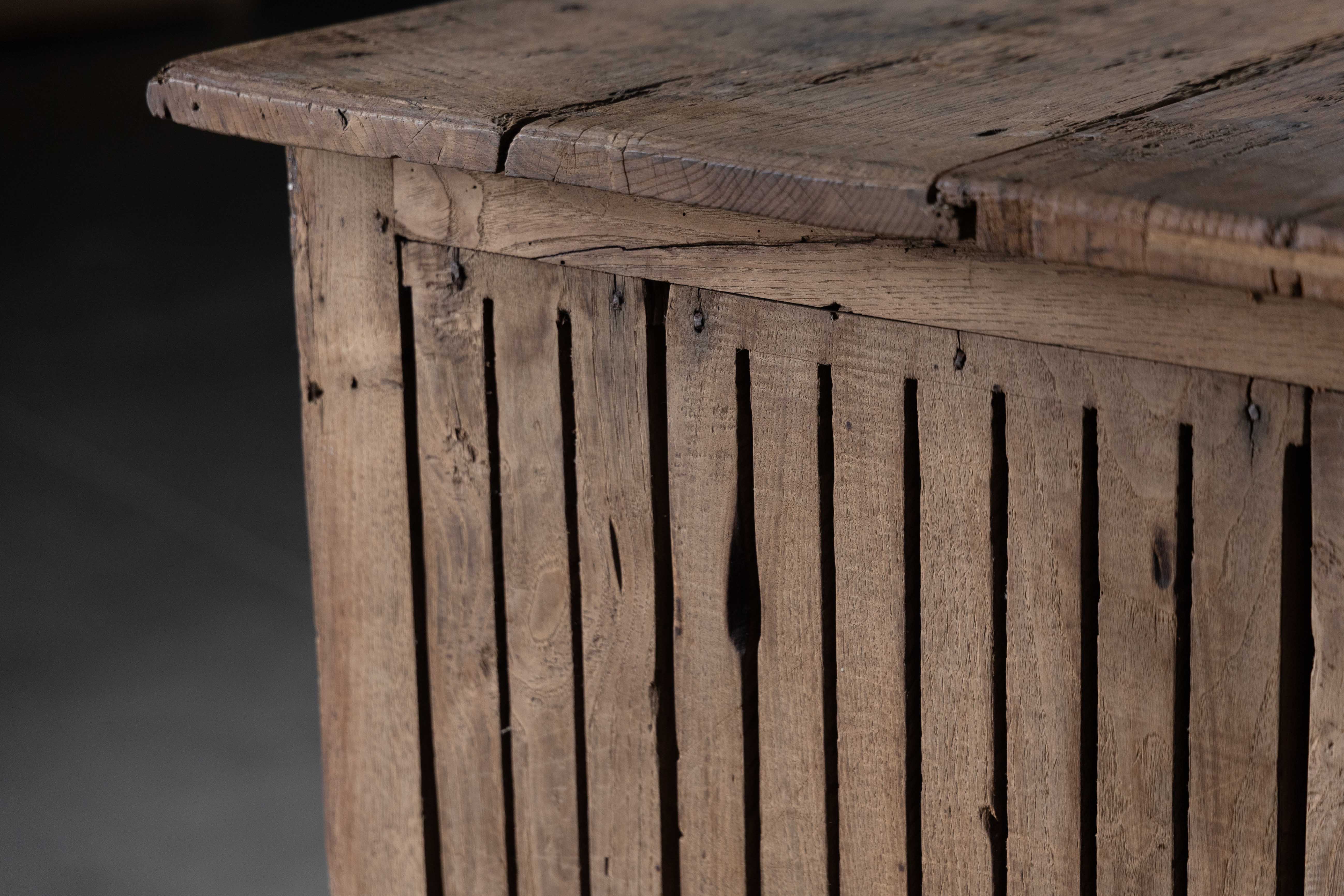 Rustic Art Populaire Garde-Manger, France - 19th Century