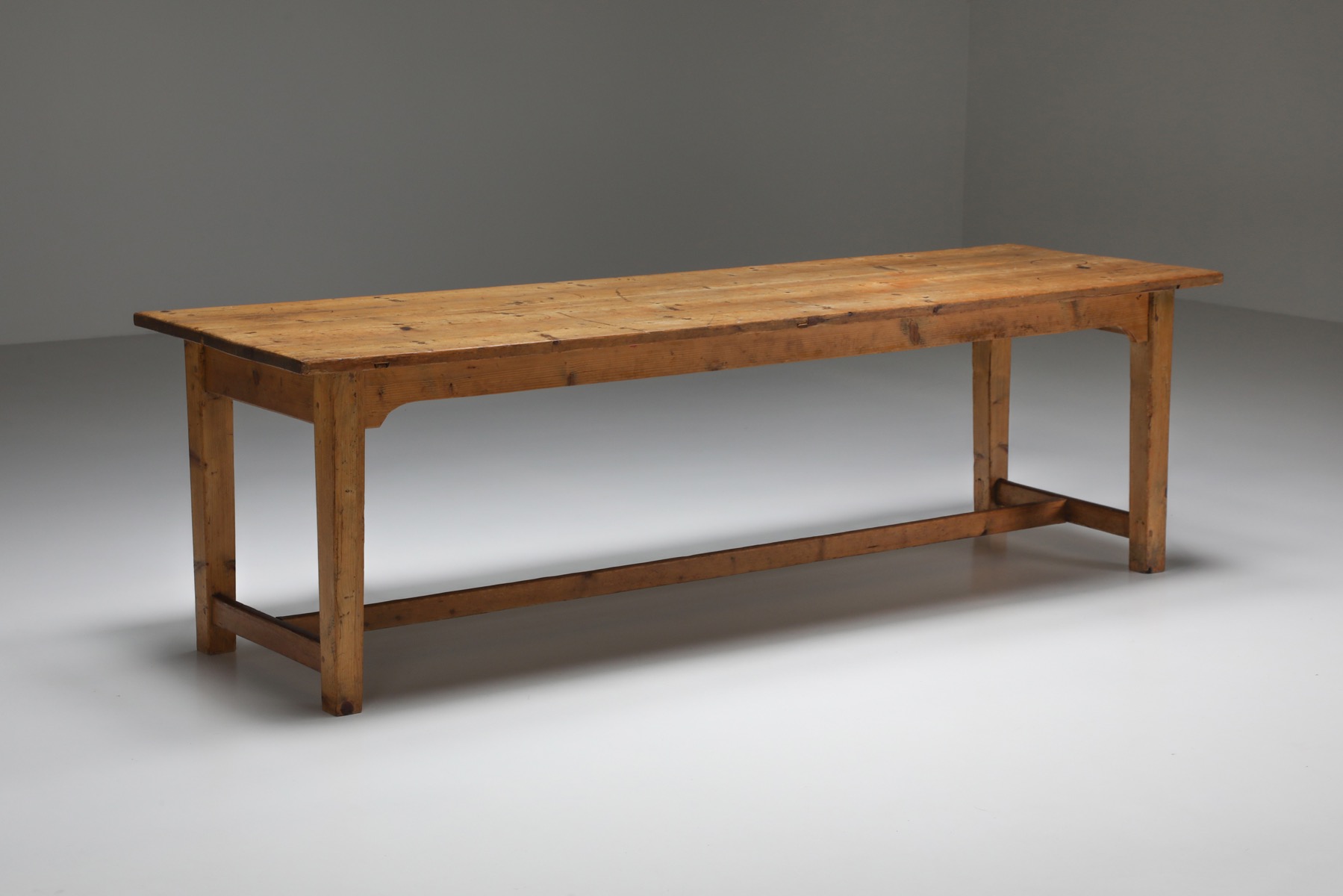 Denner Table Rustic Extra Large Dining Table - 1950's