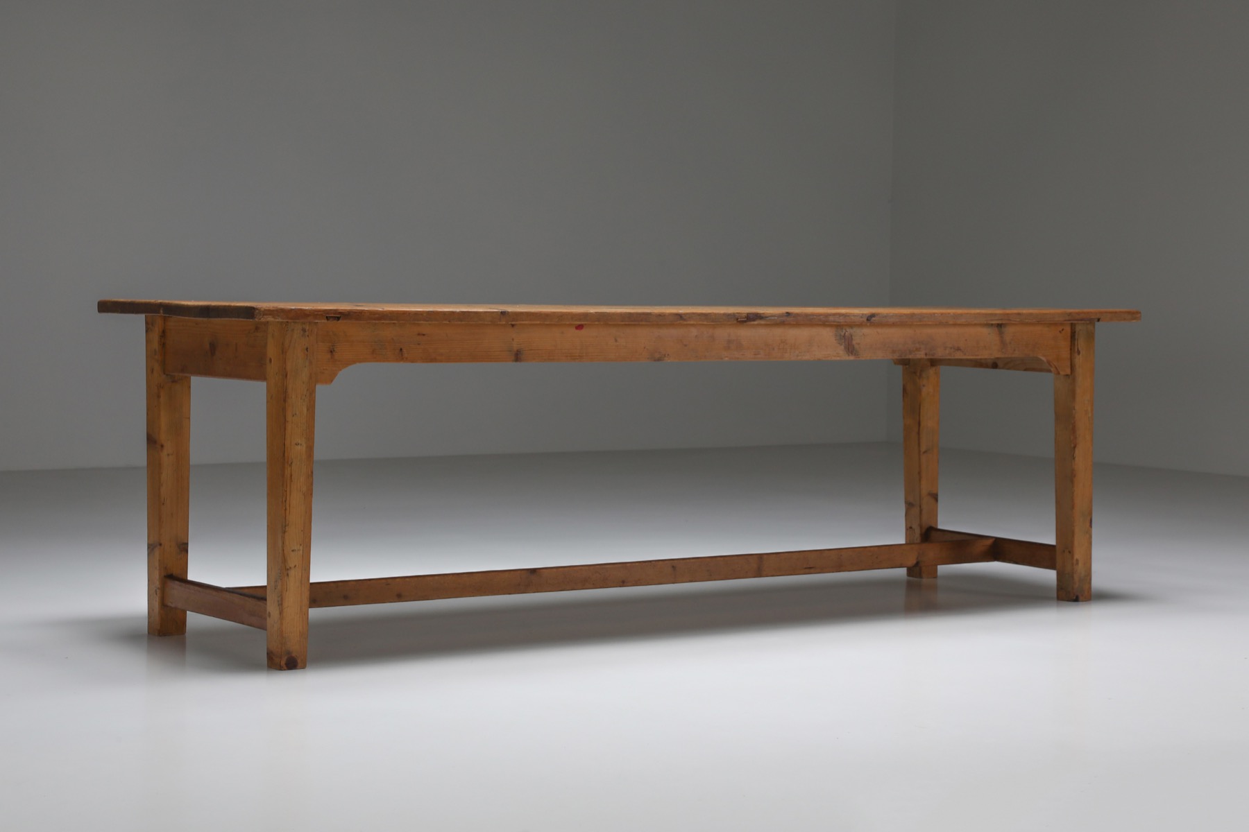 Denner Table Rustic Extra Large Dining Table - 1950's