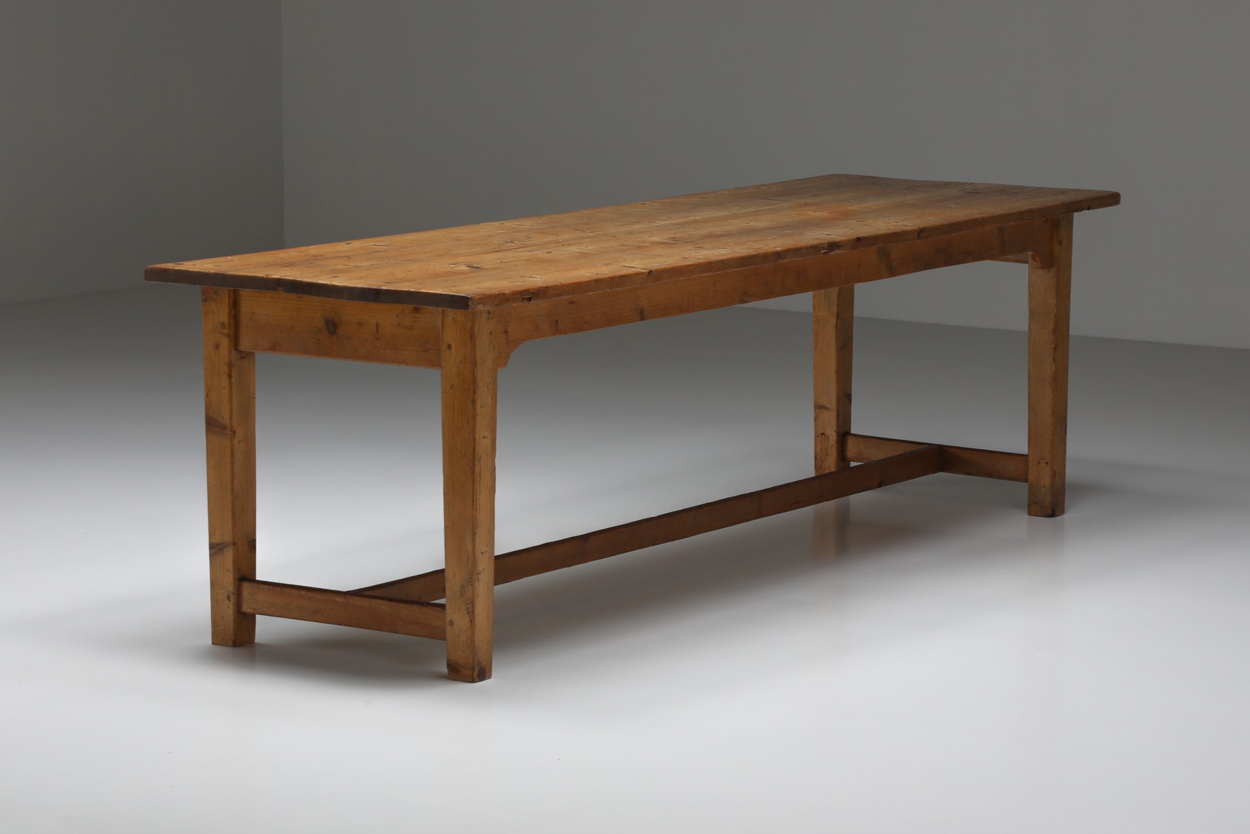 Denner Table Rustic Extra Large Dining Table - 1950's