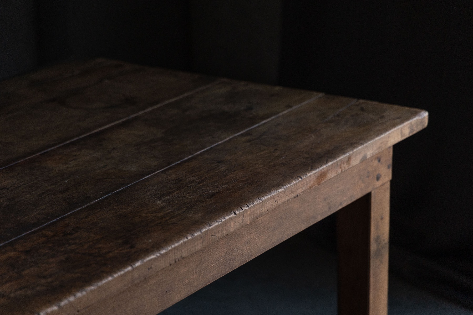 Rustic Farmhouse Dining Table - Early 20th Century